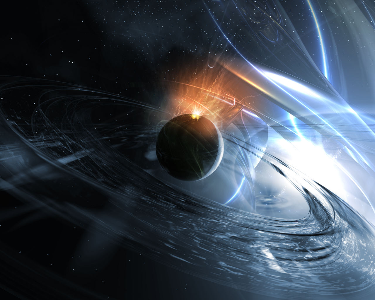 High Definition Planetary Ring background
