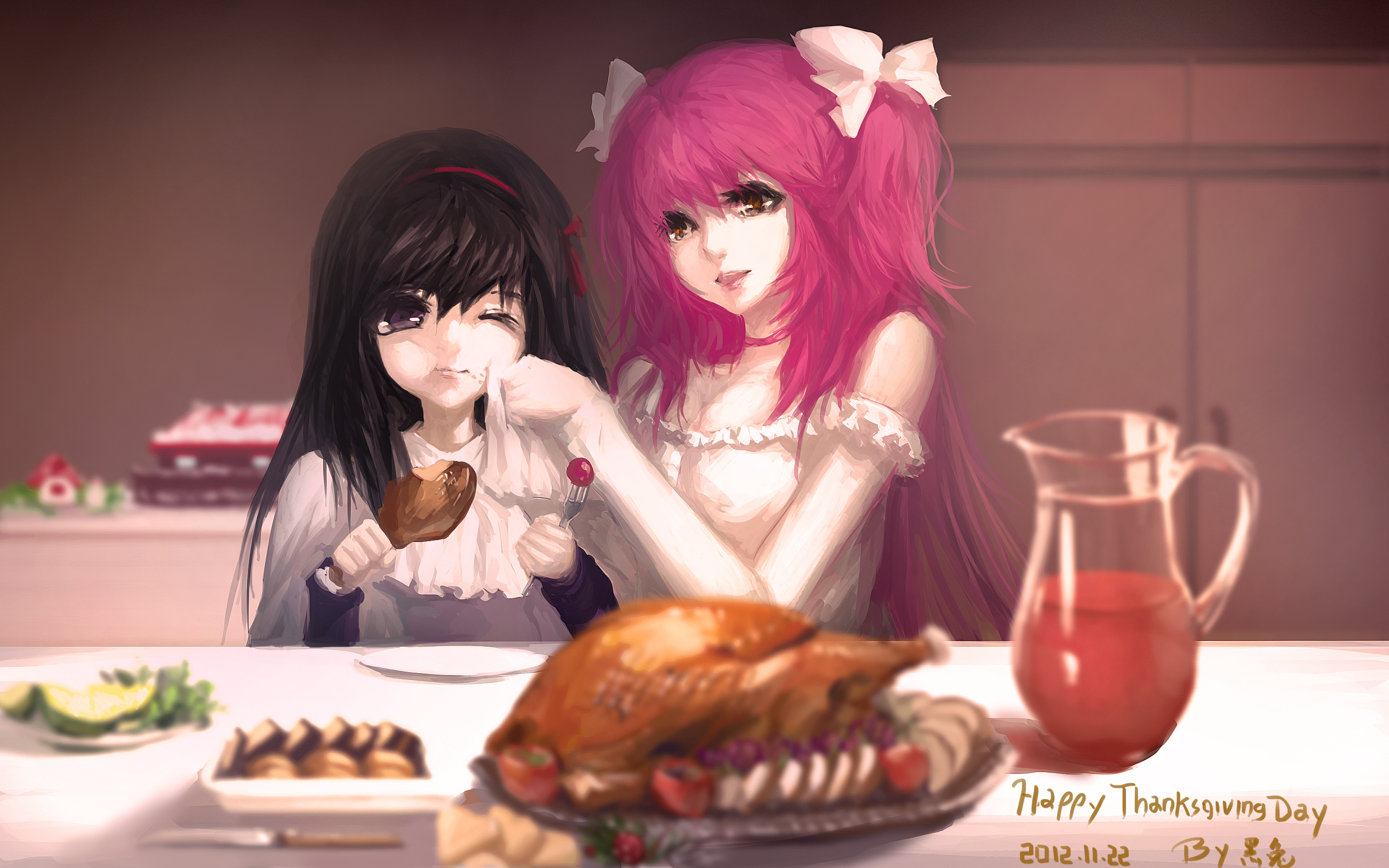 Anime Thanksgiving by SitaBrightwind on DeviantArt