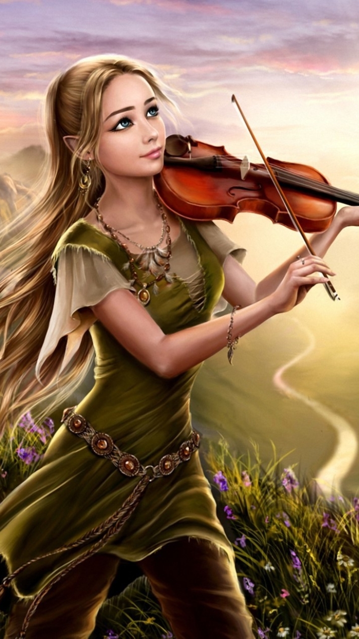 Девушка со скрипкой школа креатива