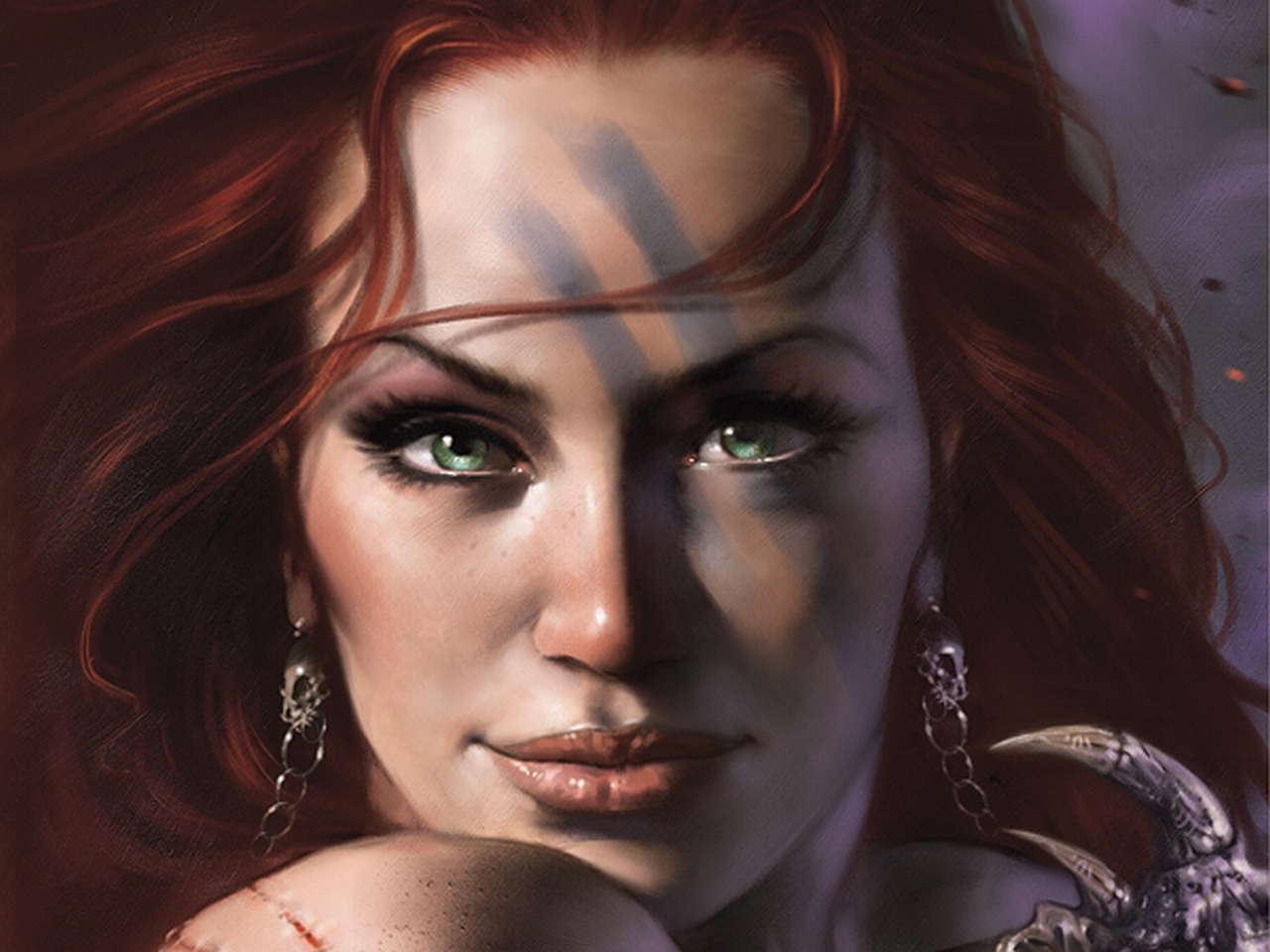 Hi sonya this is a picture. Red Sonja 3d.