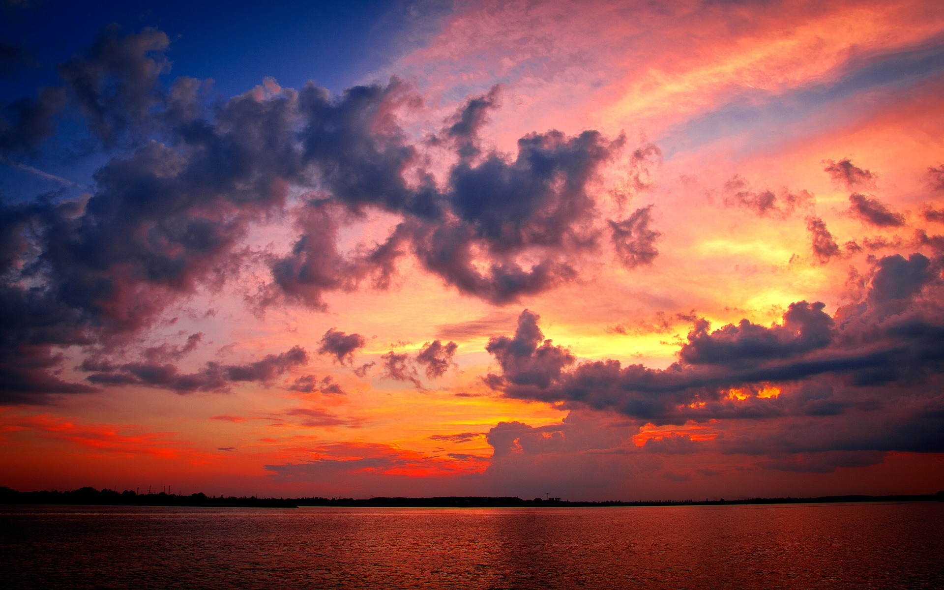 Free download wallpaper Sunset, Earth on your PC desktop