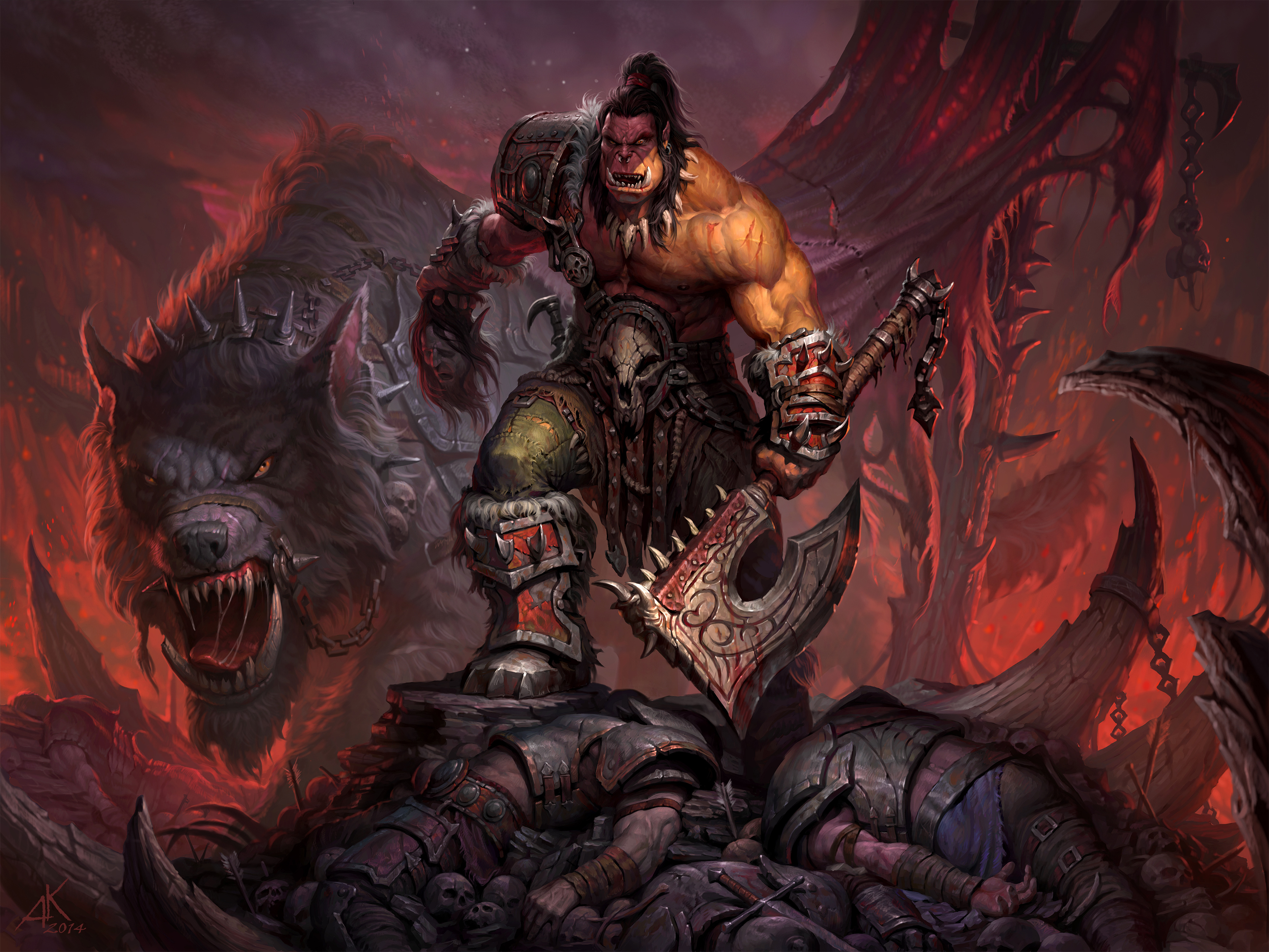 Best World Of Warcraft: Warlords Of Draenor HD Wallpaper