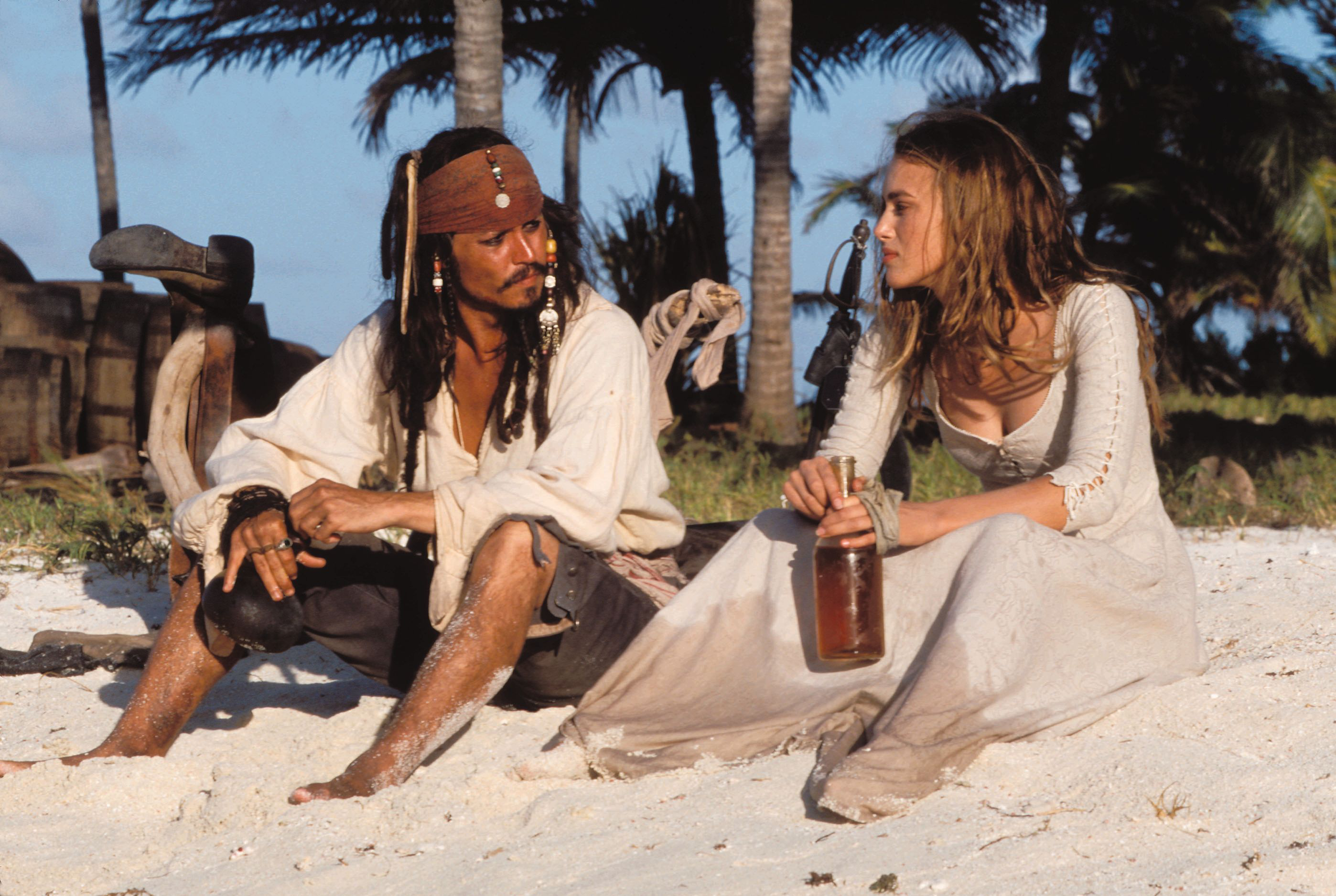 Пираты Карибского моря Элизабет и Джек