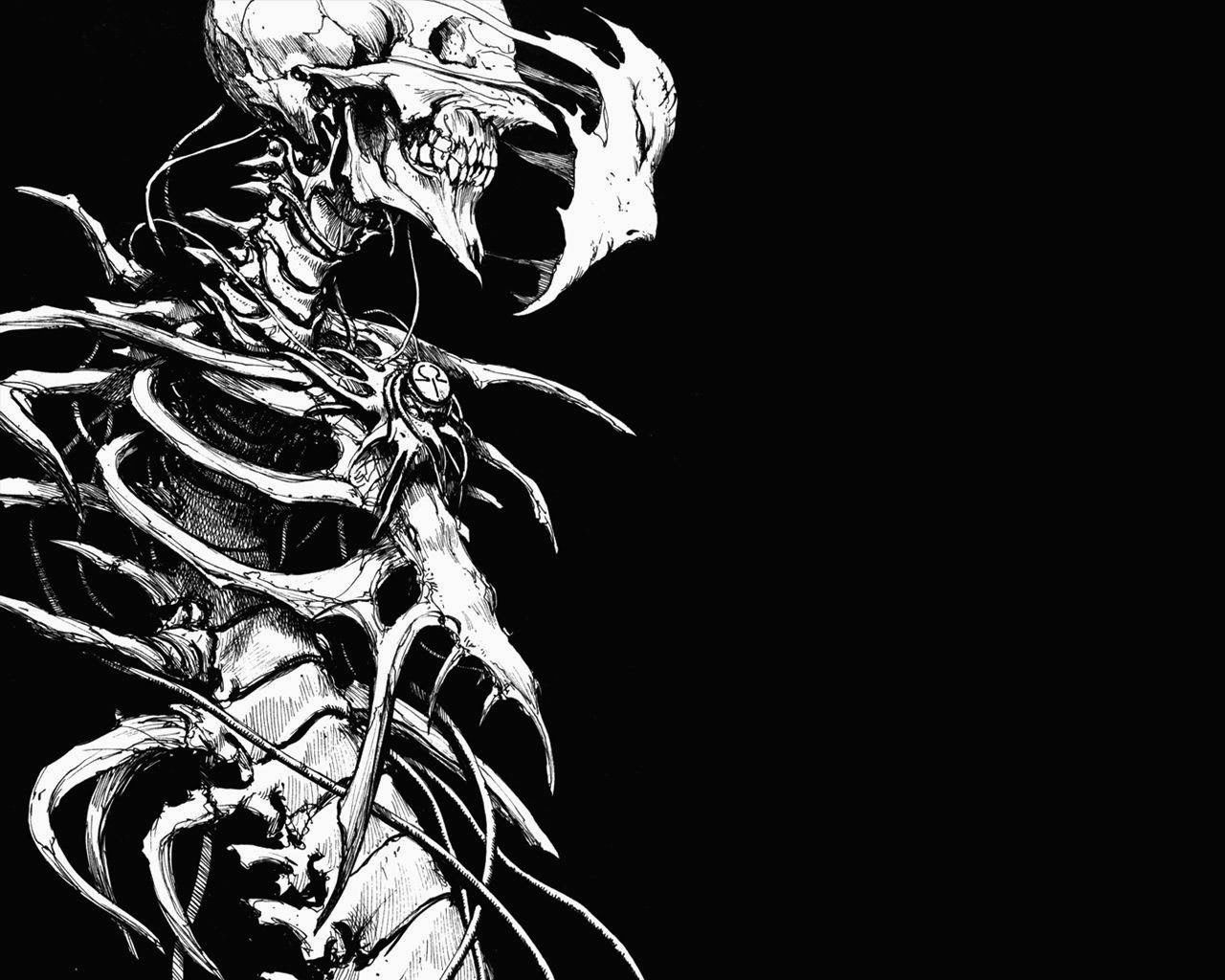 картинки монстр скелетов