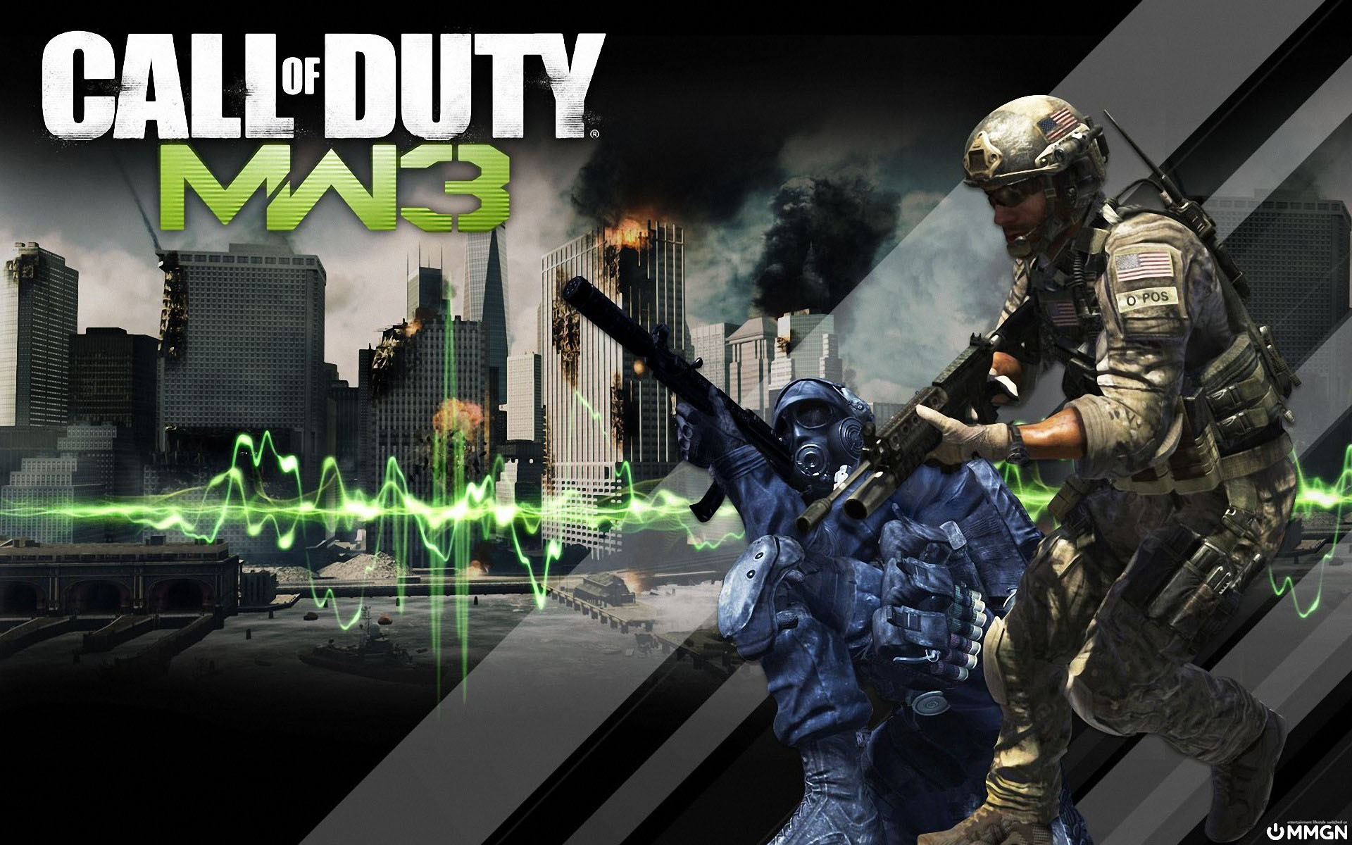 video game, call of duty, call of duty: modern warfare 3, gun