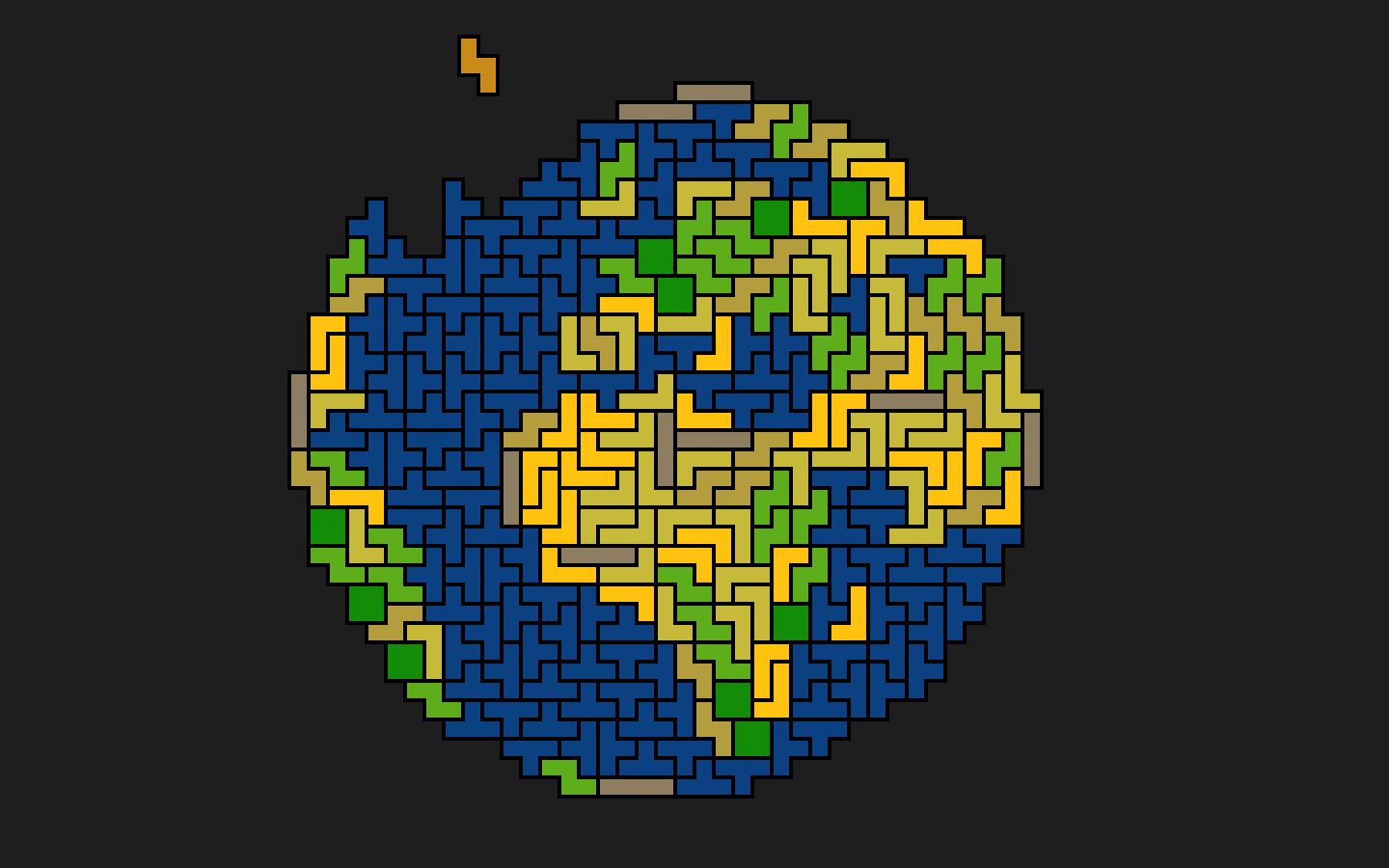 Пиксельная Планета земля