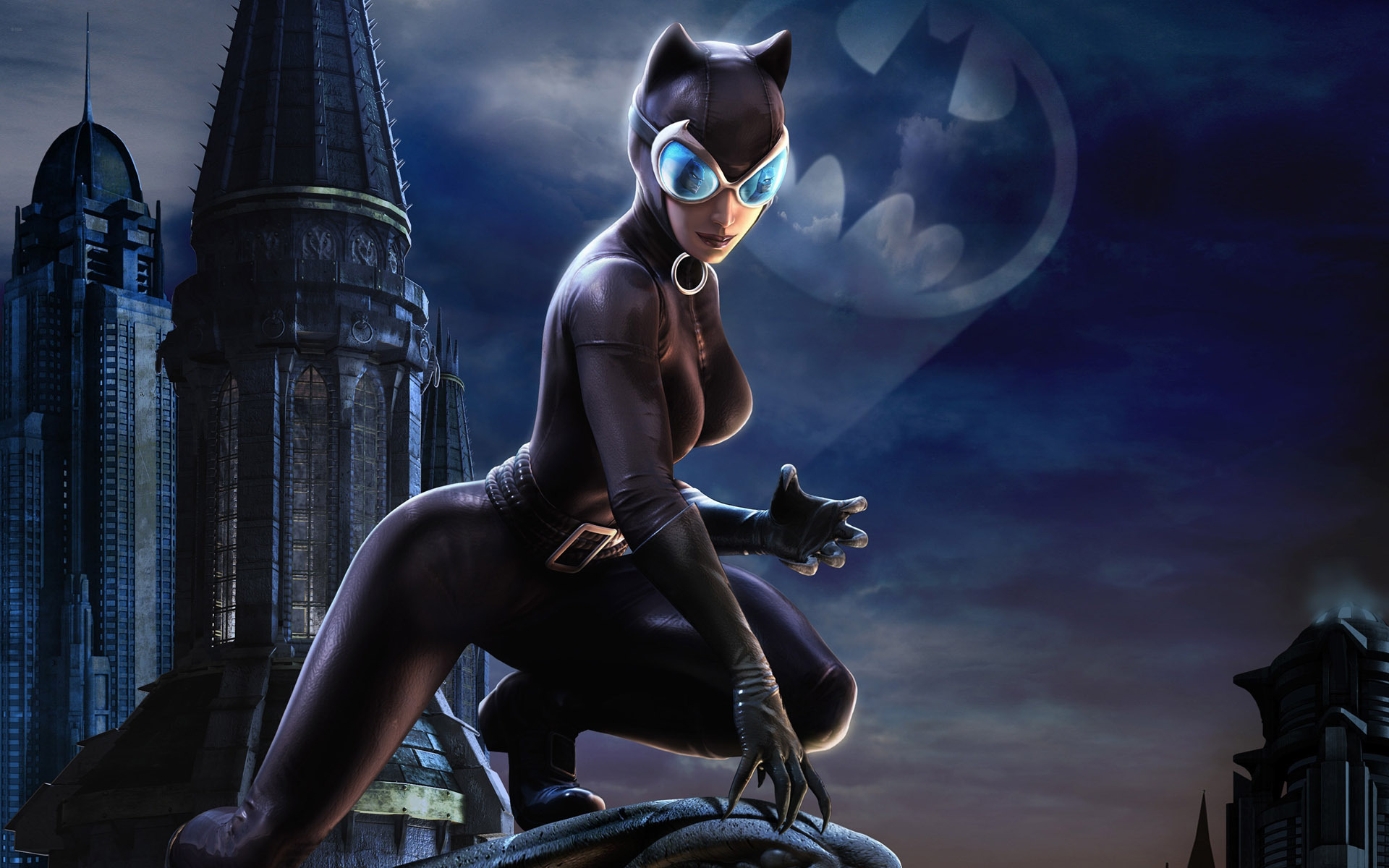 video game, dc universe online, catwoman