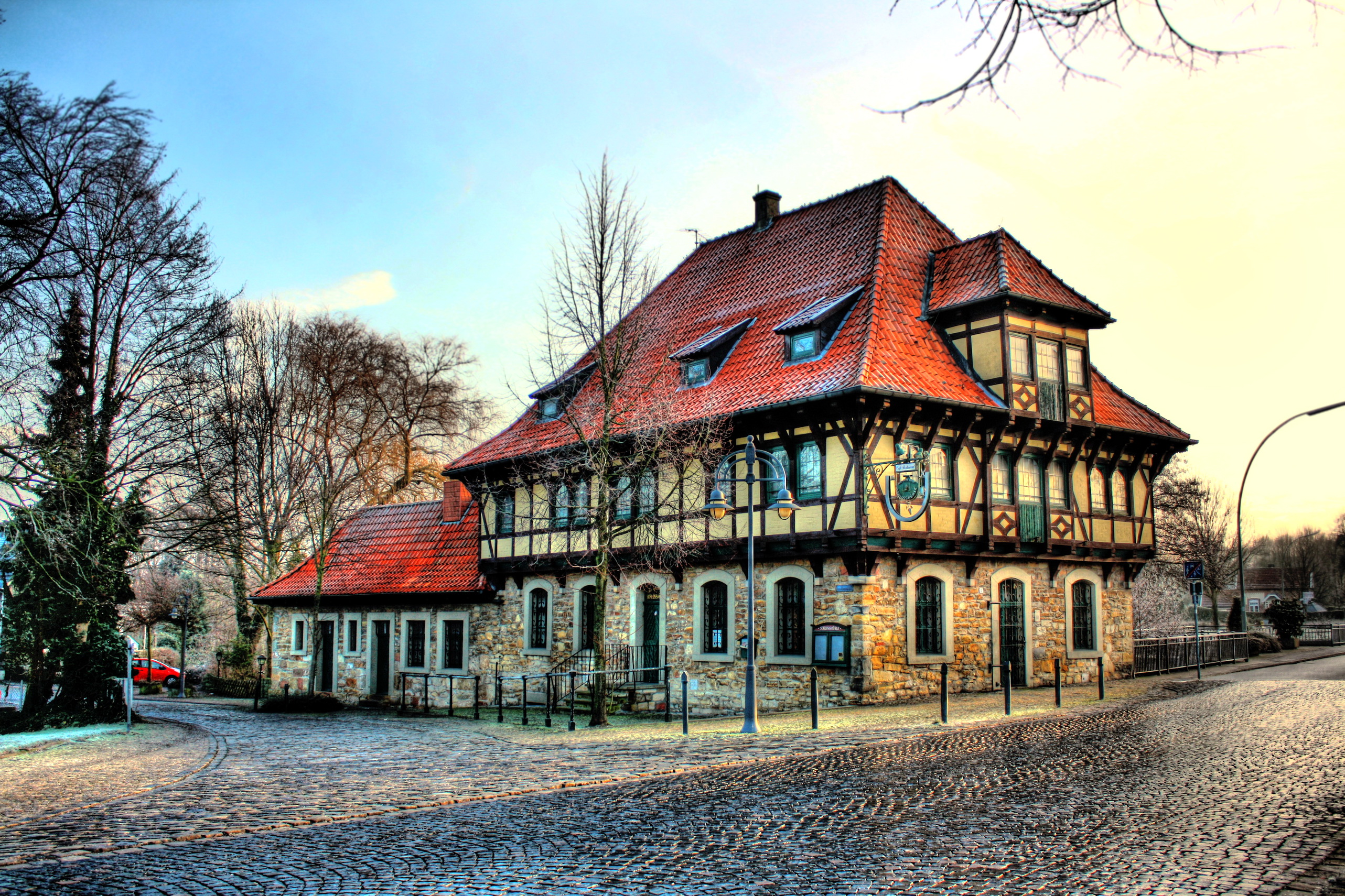 старые дома в германии
