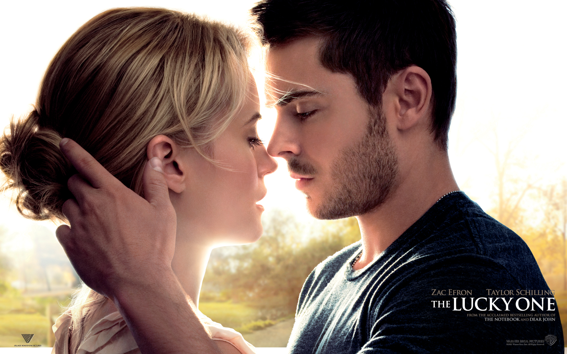 the lucky one, movie, taylor schilling, zac efron cell phone wallpapers
