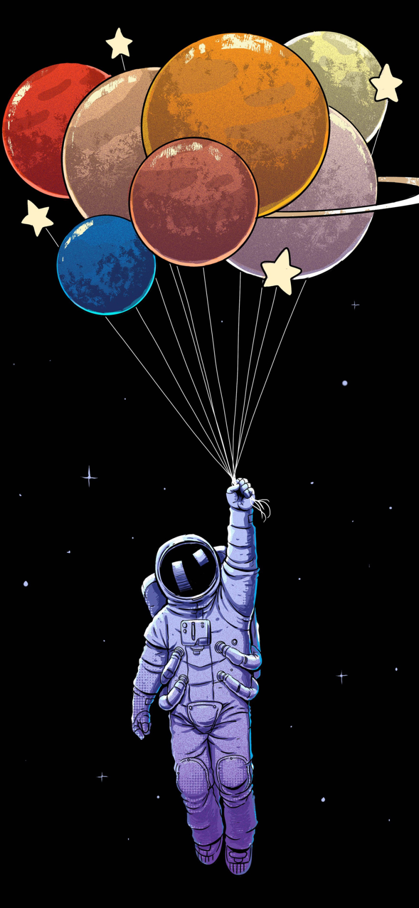 1372653 免費下載壁紙 科幻, 宇航员, 宇航服, 气球 屏保和圖片