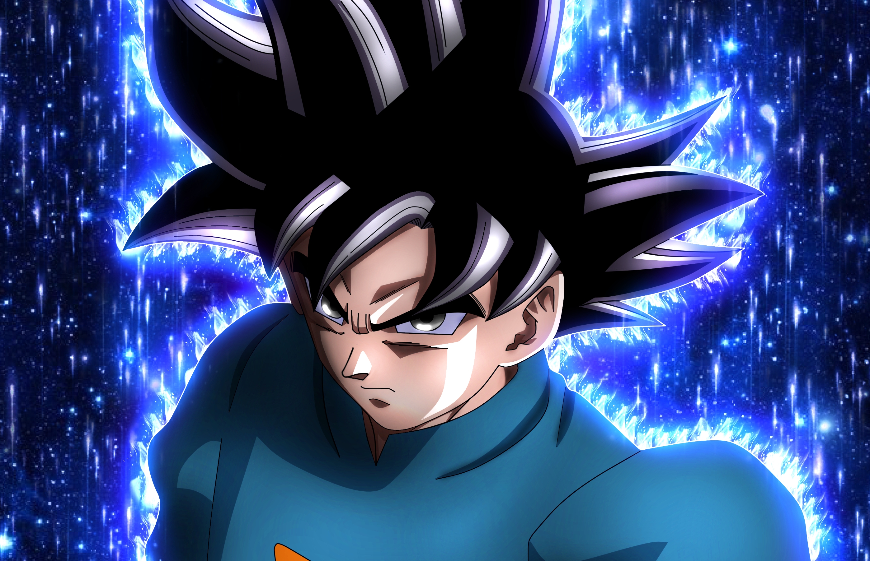 Ultra Instinct Goku Kamehameha - Anime Wallpapers