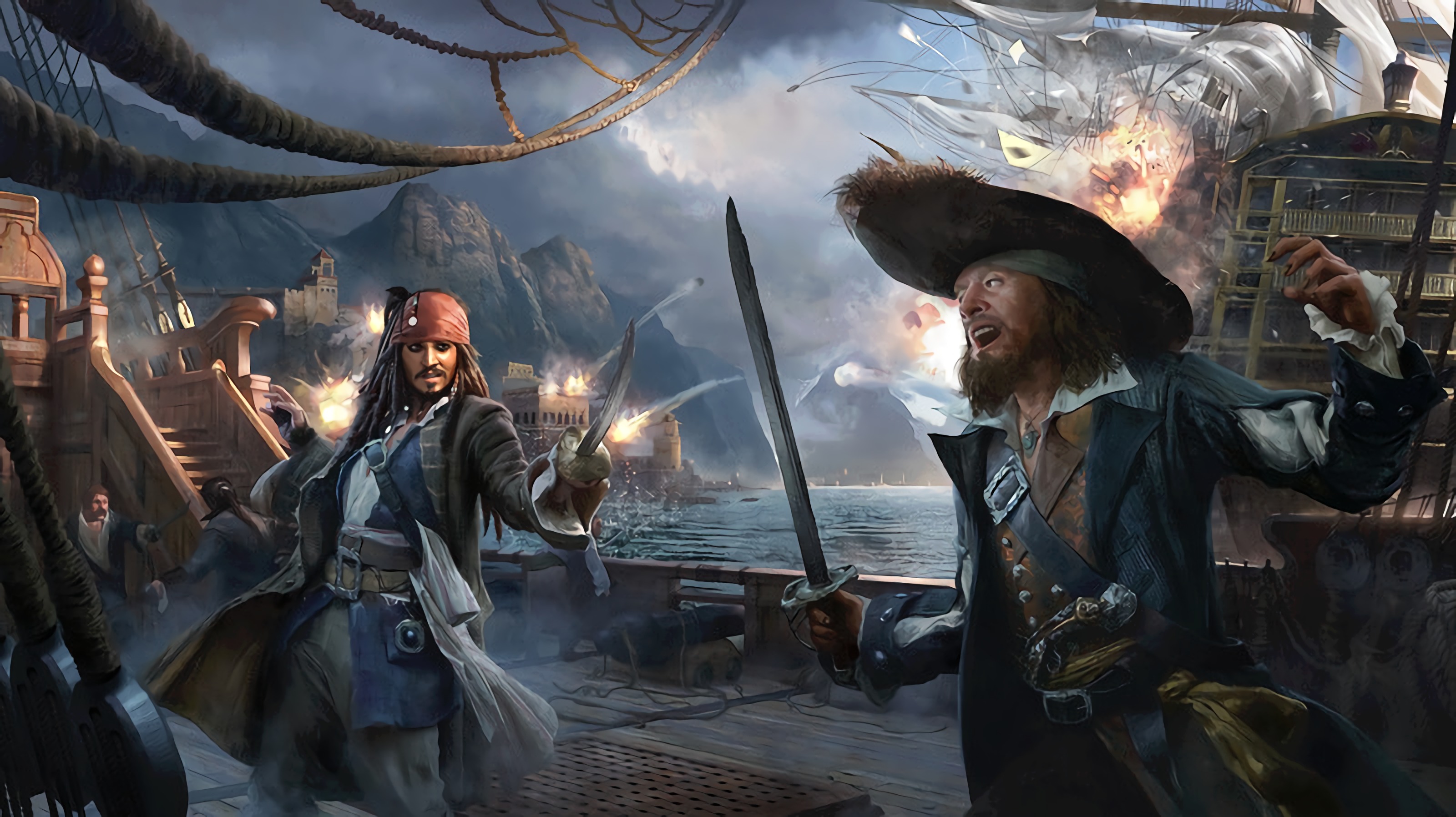 Pirates Of The Caribbean Wallpaper HD  PixelsTalkNet