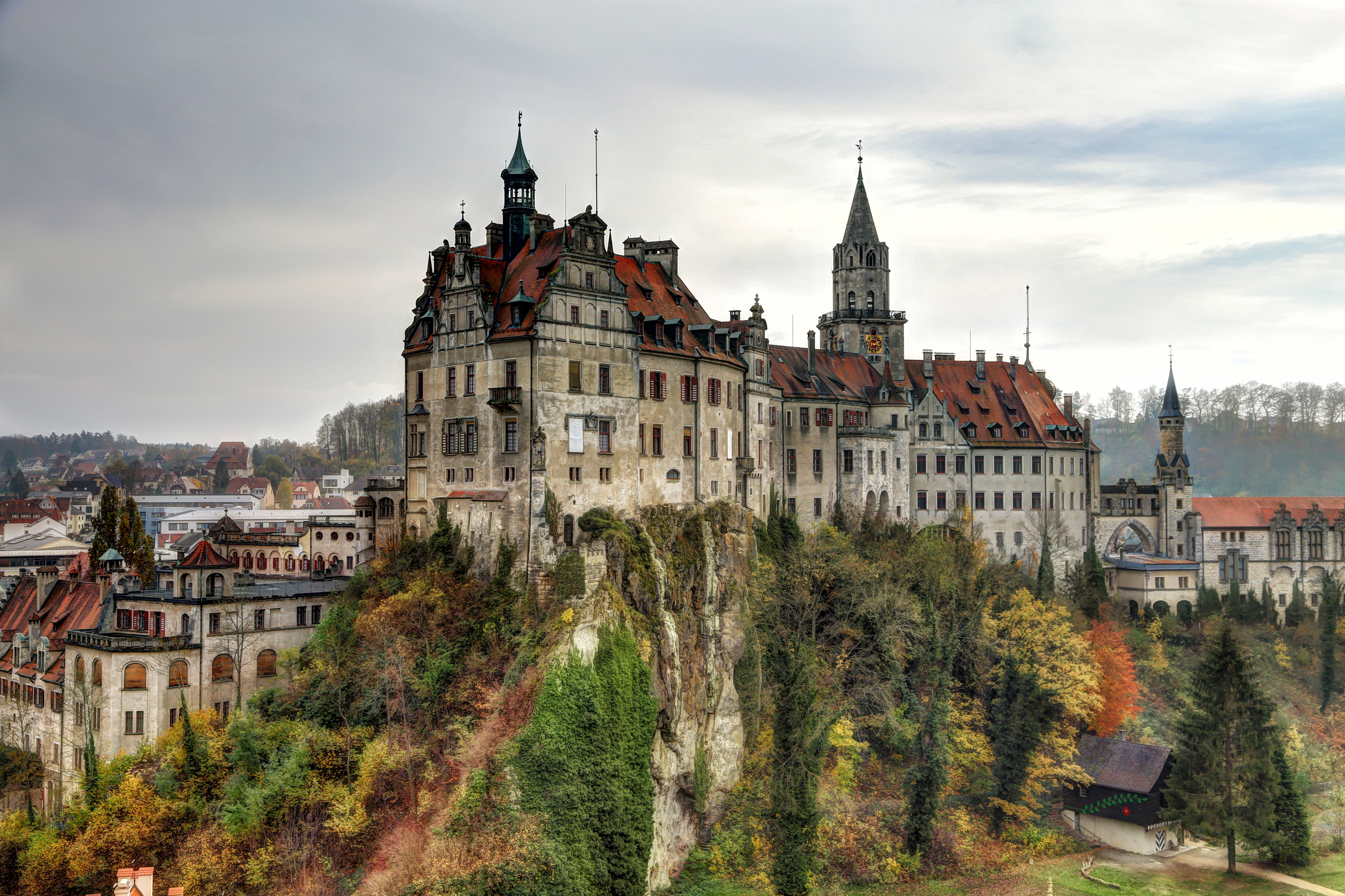 1523180 завантажити картинку створено людиною, замок зігмарінген, баден вюртемберг, німеччина, замки - шпалери і заставки безкоштовно
