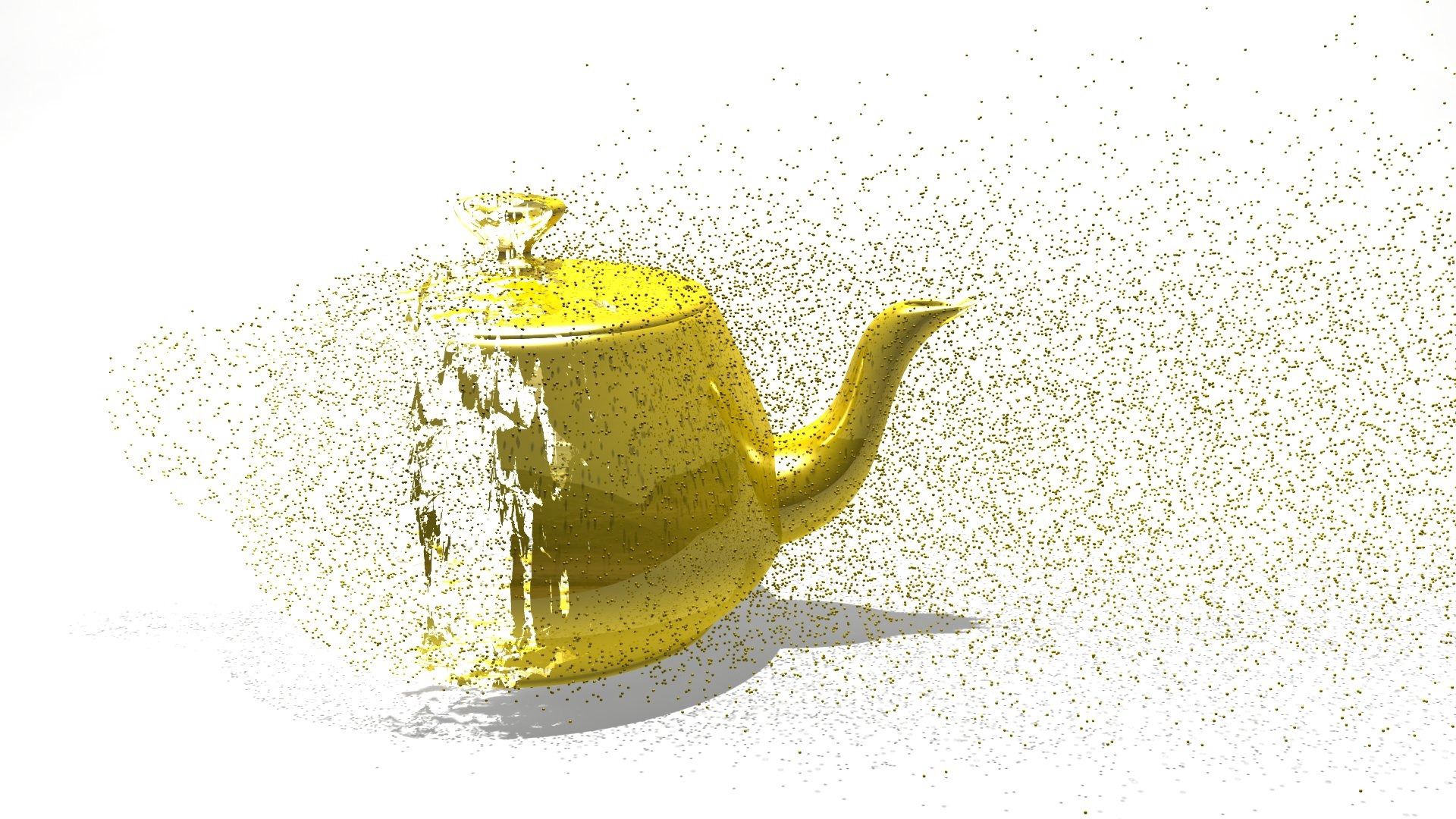 Download mobile wallpaper Kettle, Crumbles, Teapot, Wind, Abstract for free.