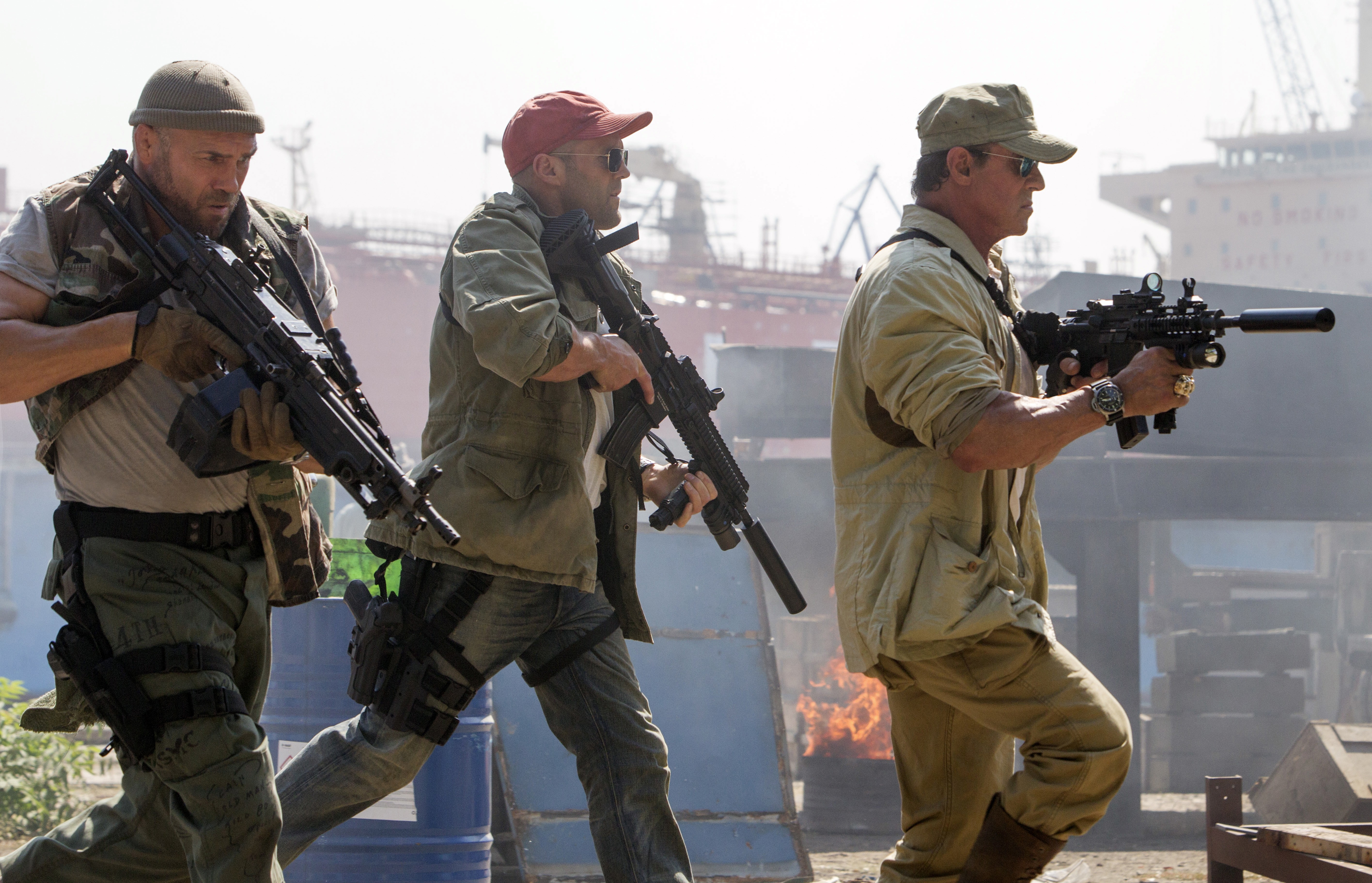 jason statham, movie, the expendables 3, barney ross, lee christmas, randy couture, sylvester stallone, toll road, the expendables lock screen backgrounds