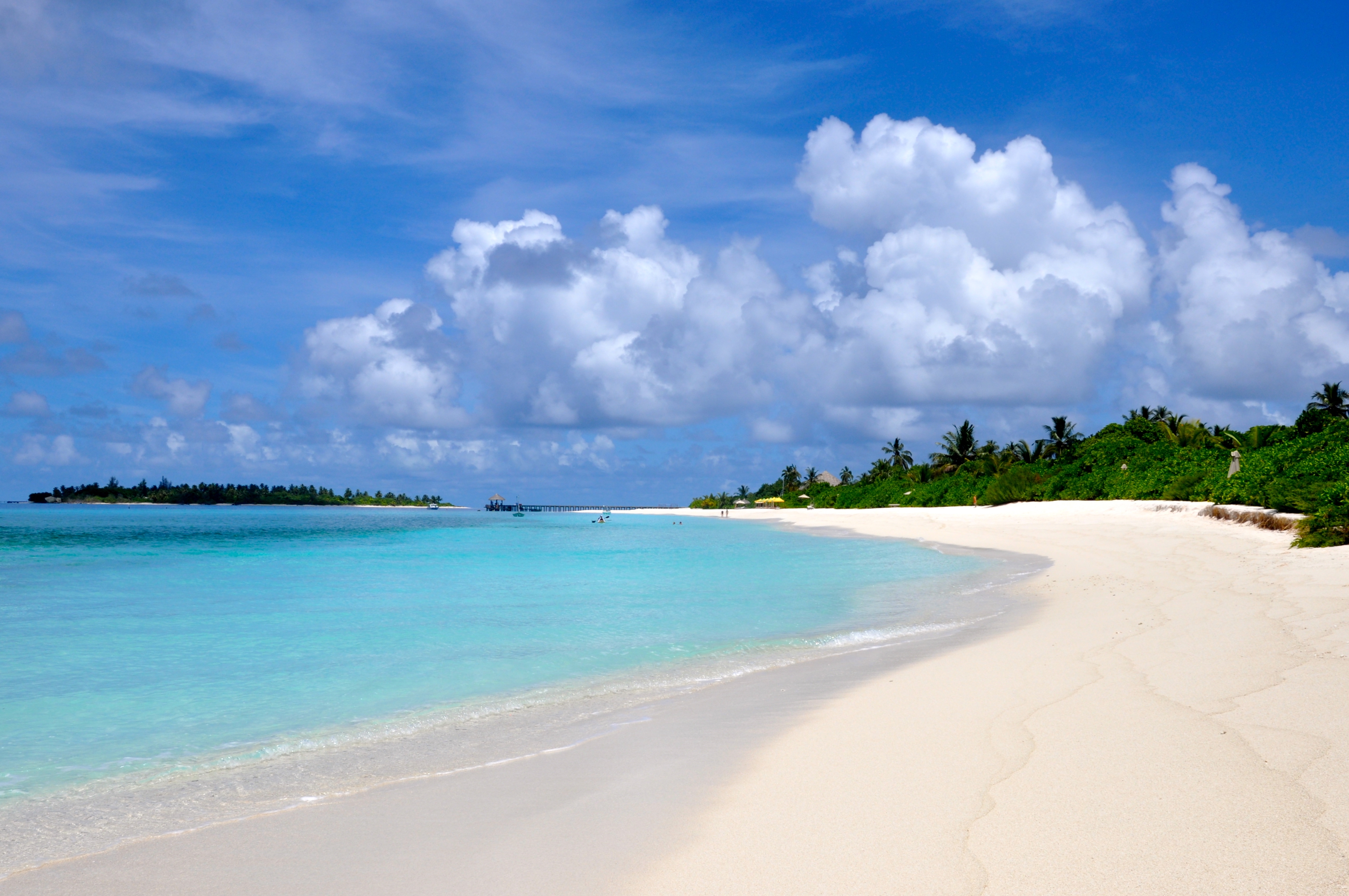 63241 télécharger le fond d'écran nature, plage, sable, été, maldives - économiseurs d'écran et images gratuitement