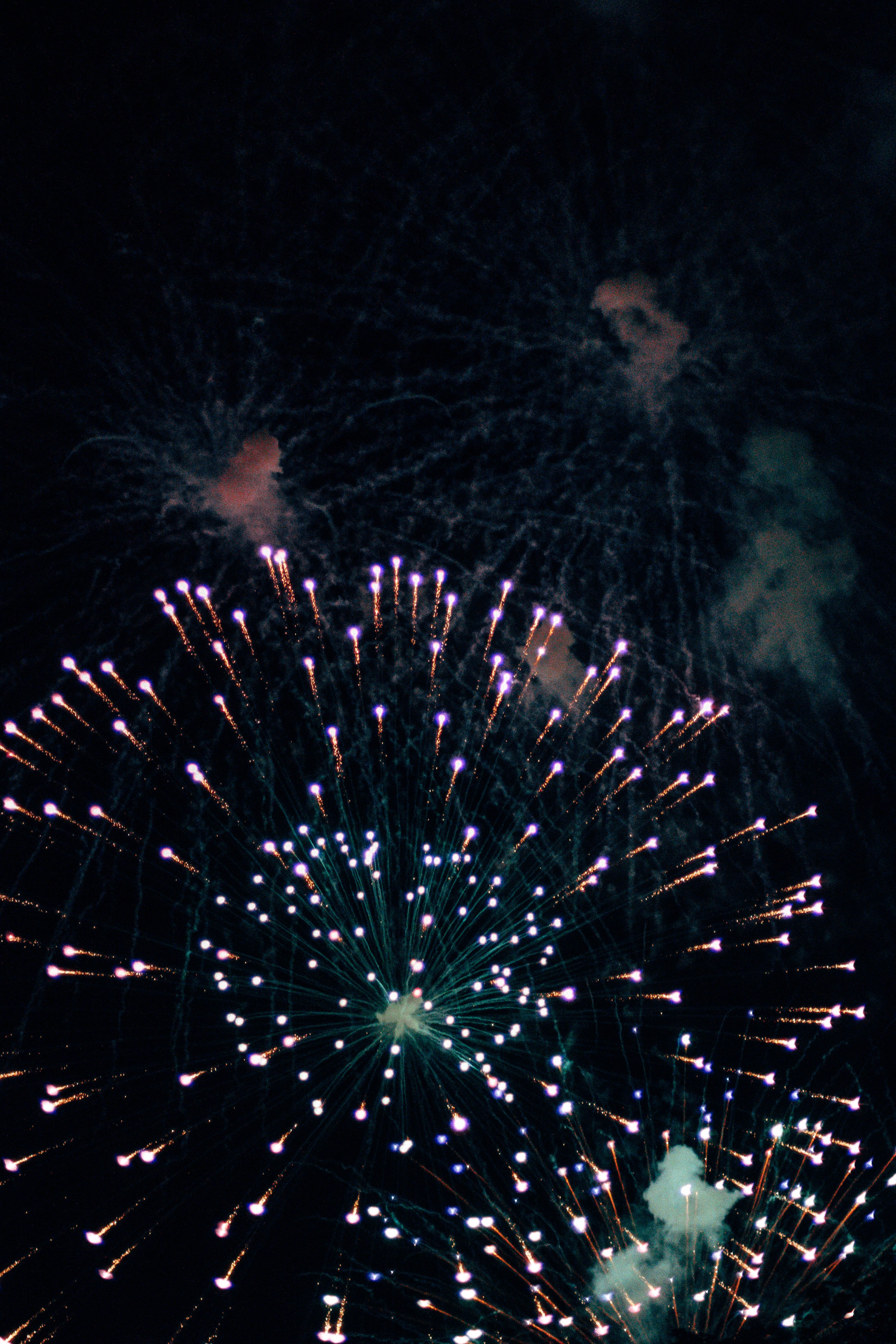 Download mobile wallpaper Holiday, Sky, Fireworks, Firework, Holidays, Night for free.