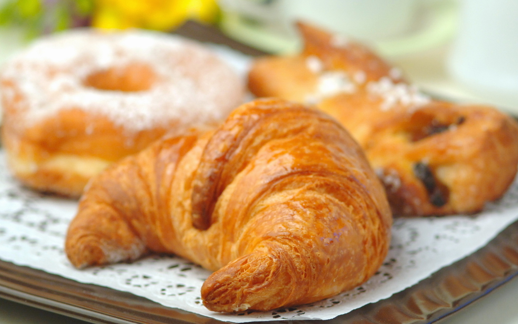 food, breakfast, croissant cell phone wallpapers