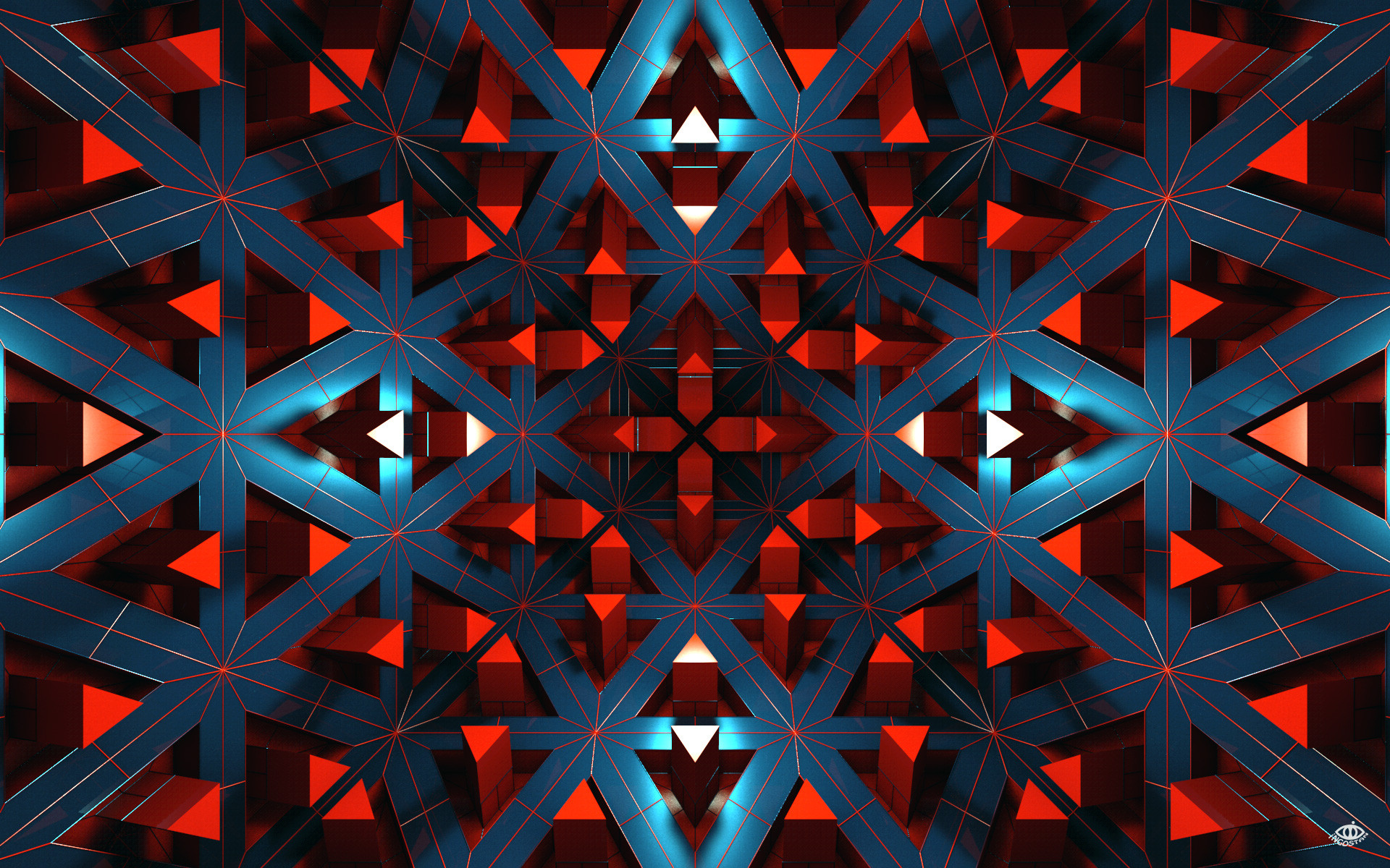 Геометрический орнамент абстракция