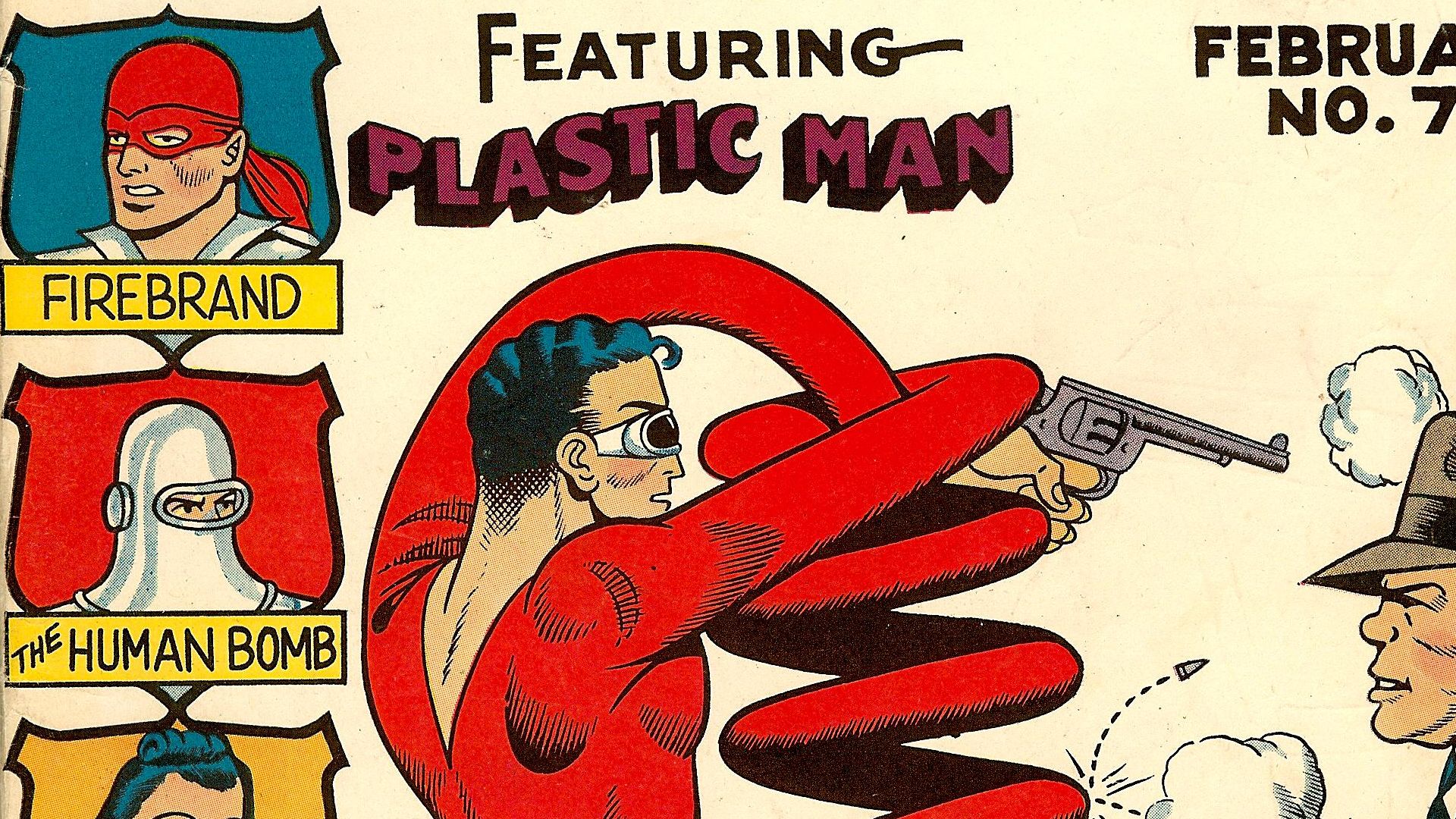 comics, plastic man