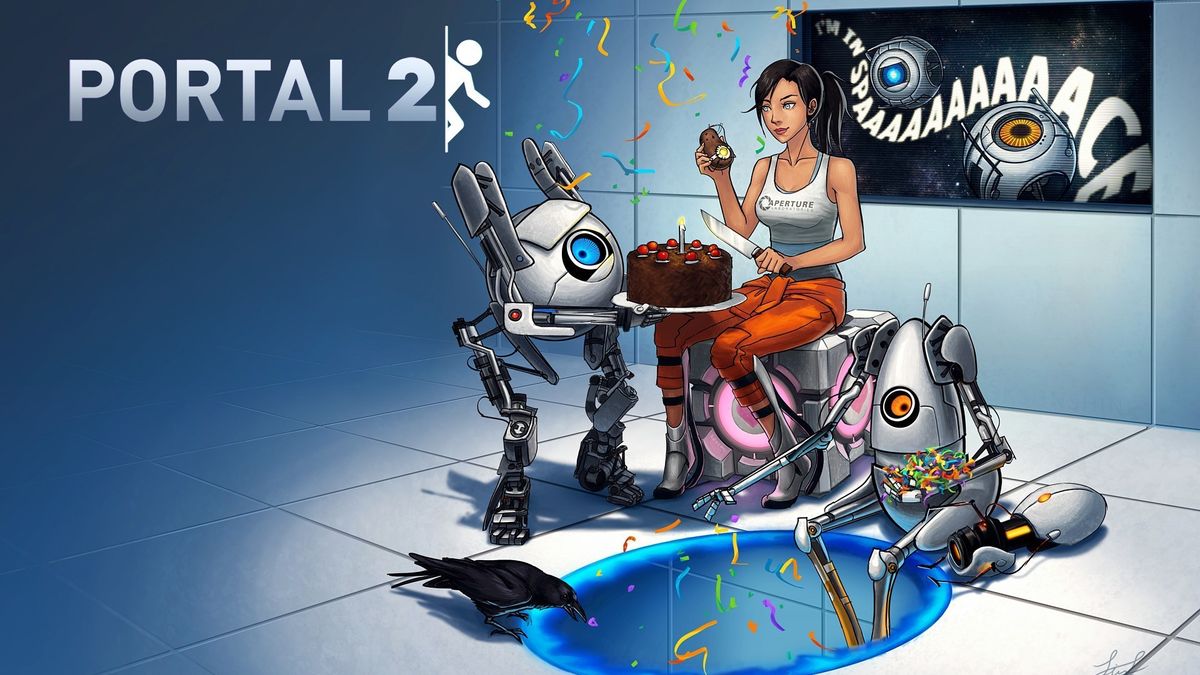 Portal 2 cake is gone фото 18