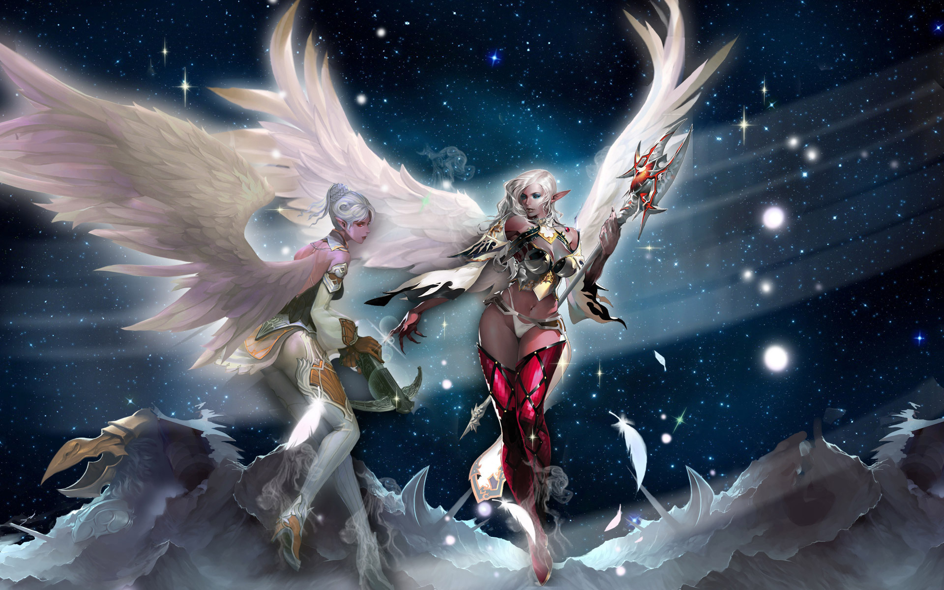video game, lineage ii, lineage Smartphone Background