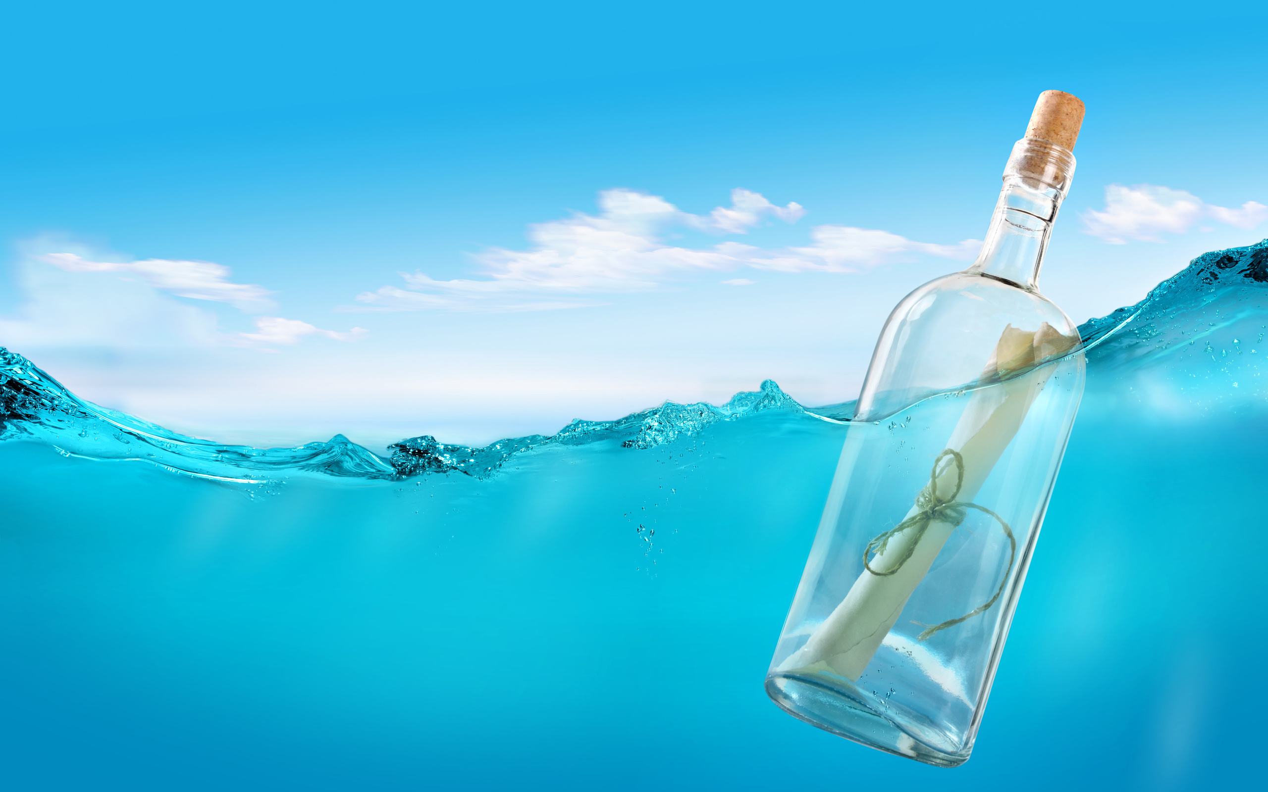 Море в бутылке