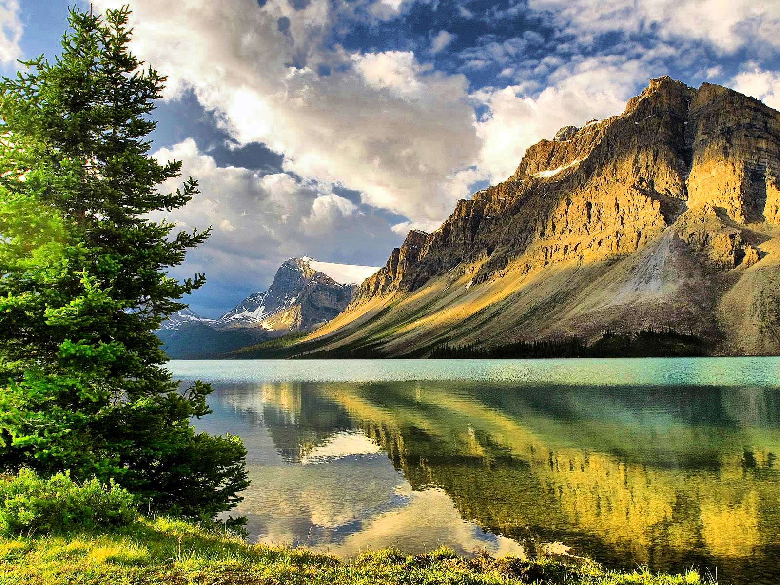 Природа горы озеро высокого разрешения