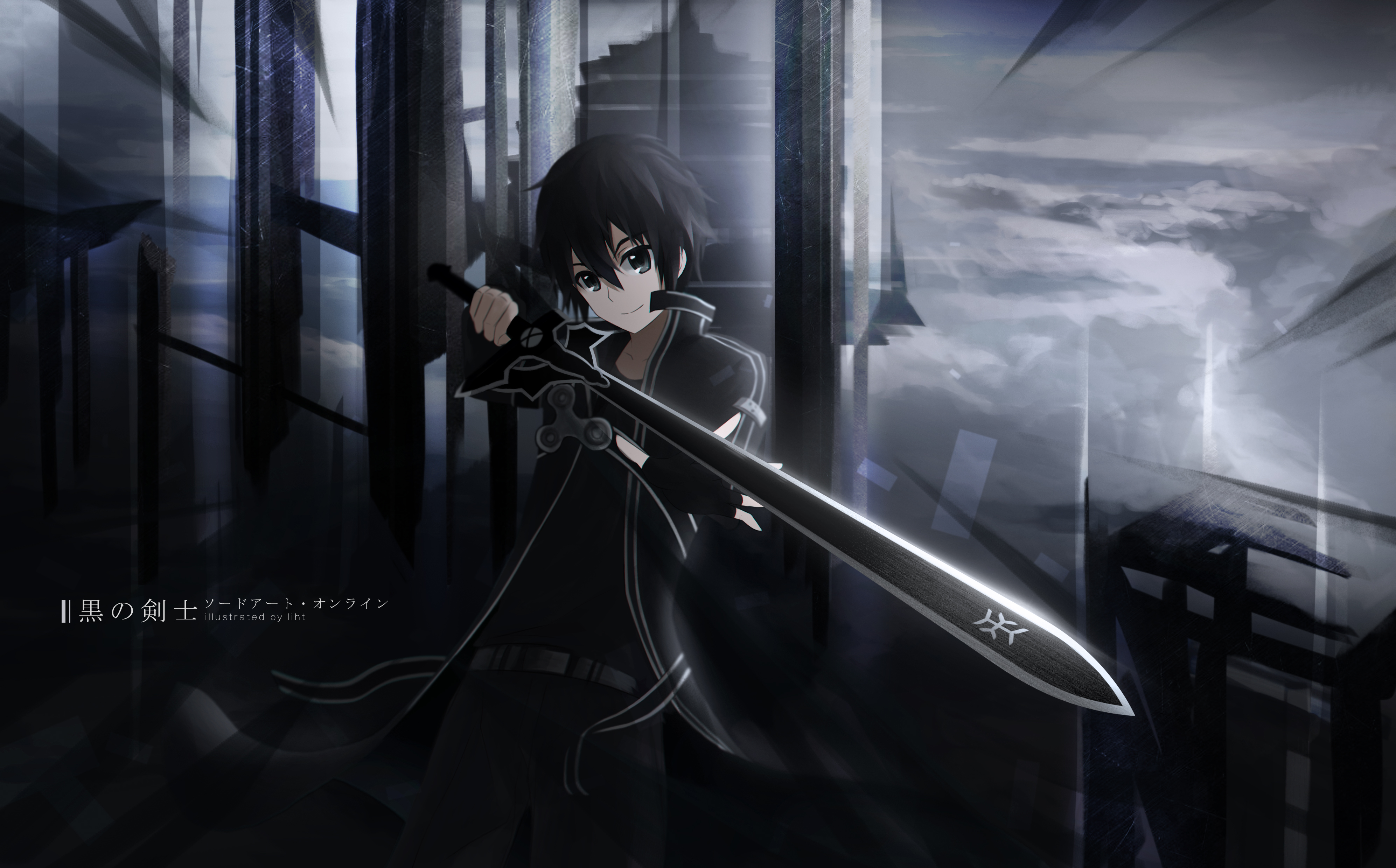 HD desktop wallpaper: Anime, Sword Art Online, Kirito (Sword Art Online),  Kazuto Kirigaya download free picture #391759