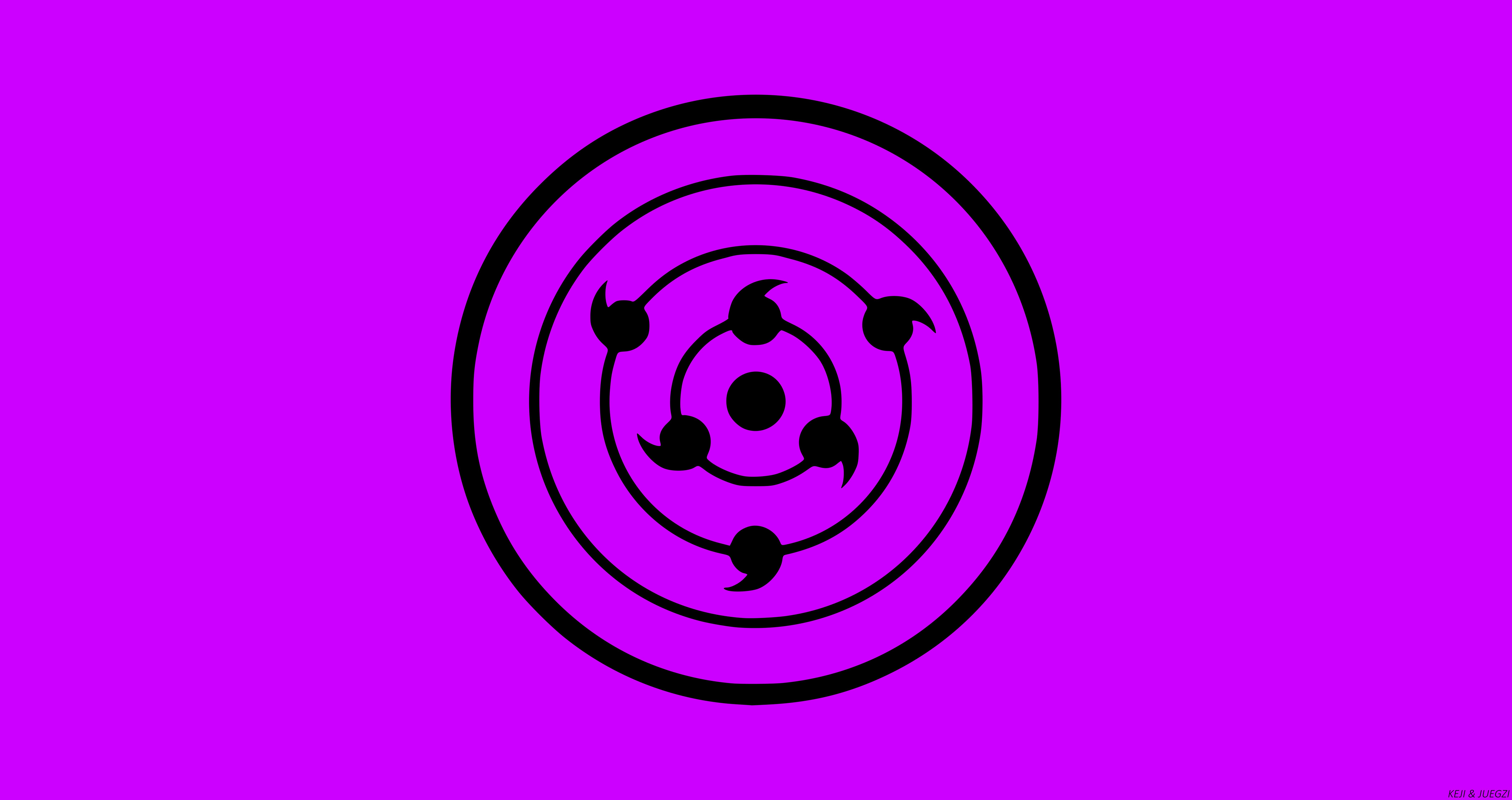 purple, anime, boruto, minimalist, naruto, rinnegan (naruto) UHD