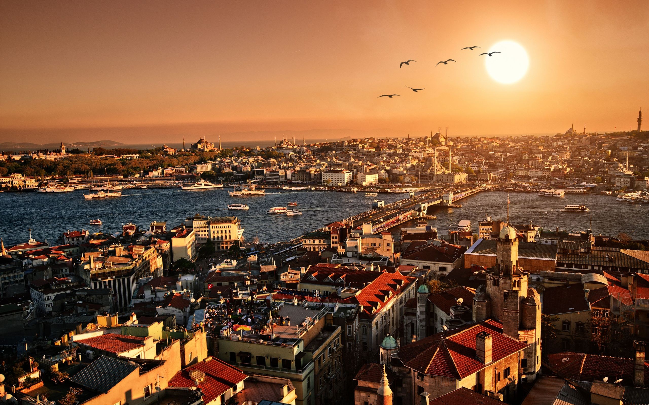 Стамбул виды города