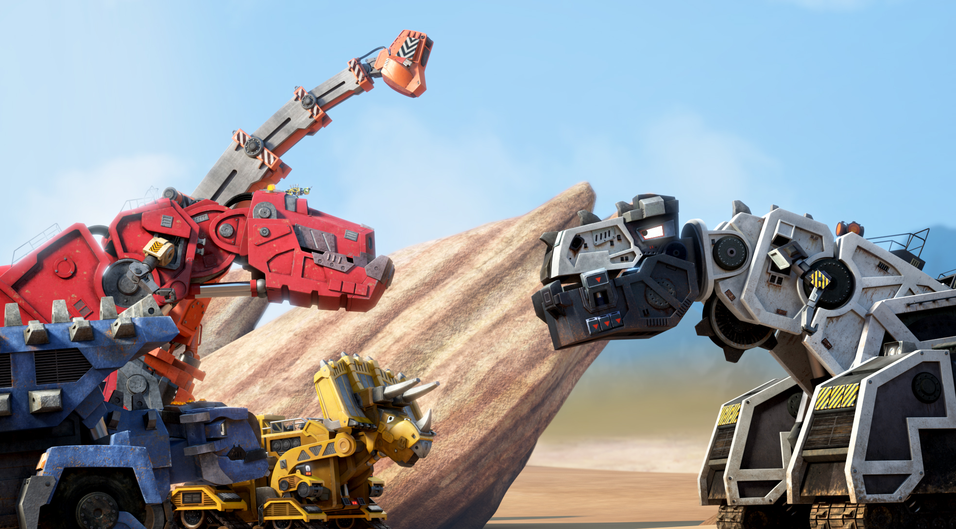 Мультсериалы 2015 динотракс. Dinotrux.