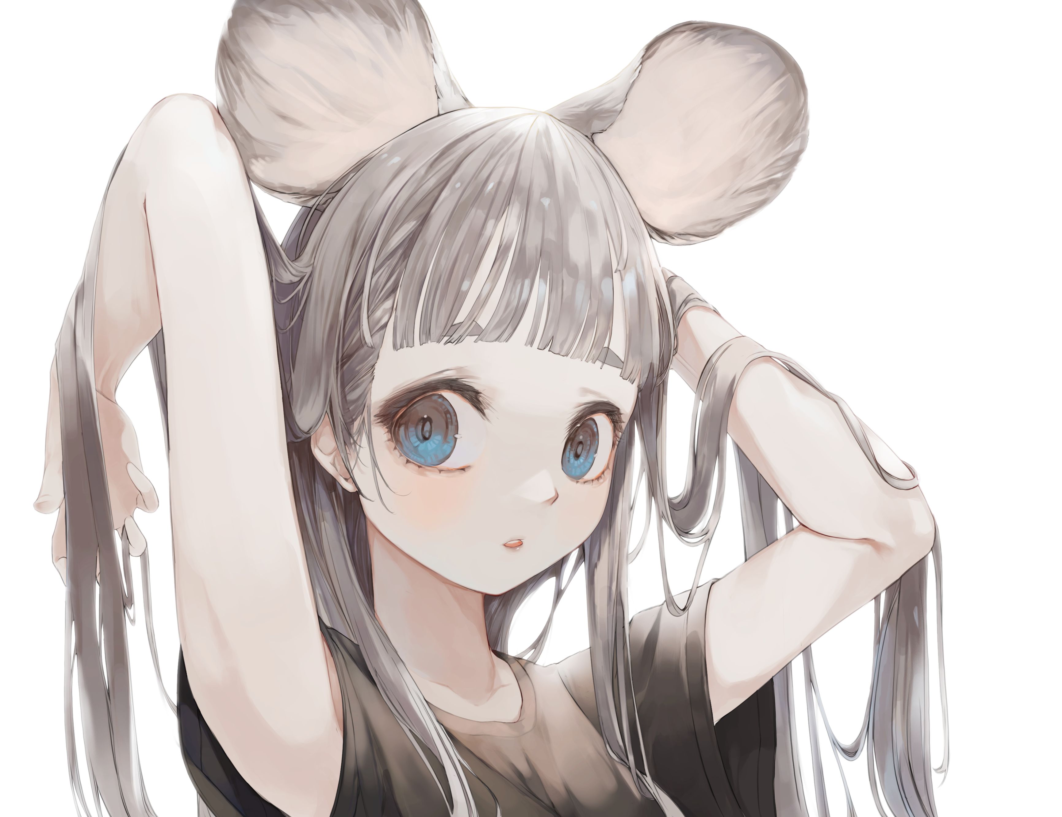 Милая кукла мышка аниме