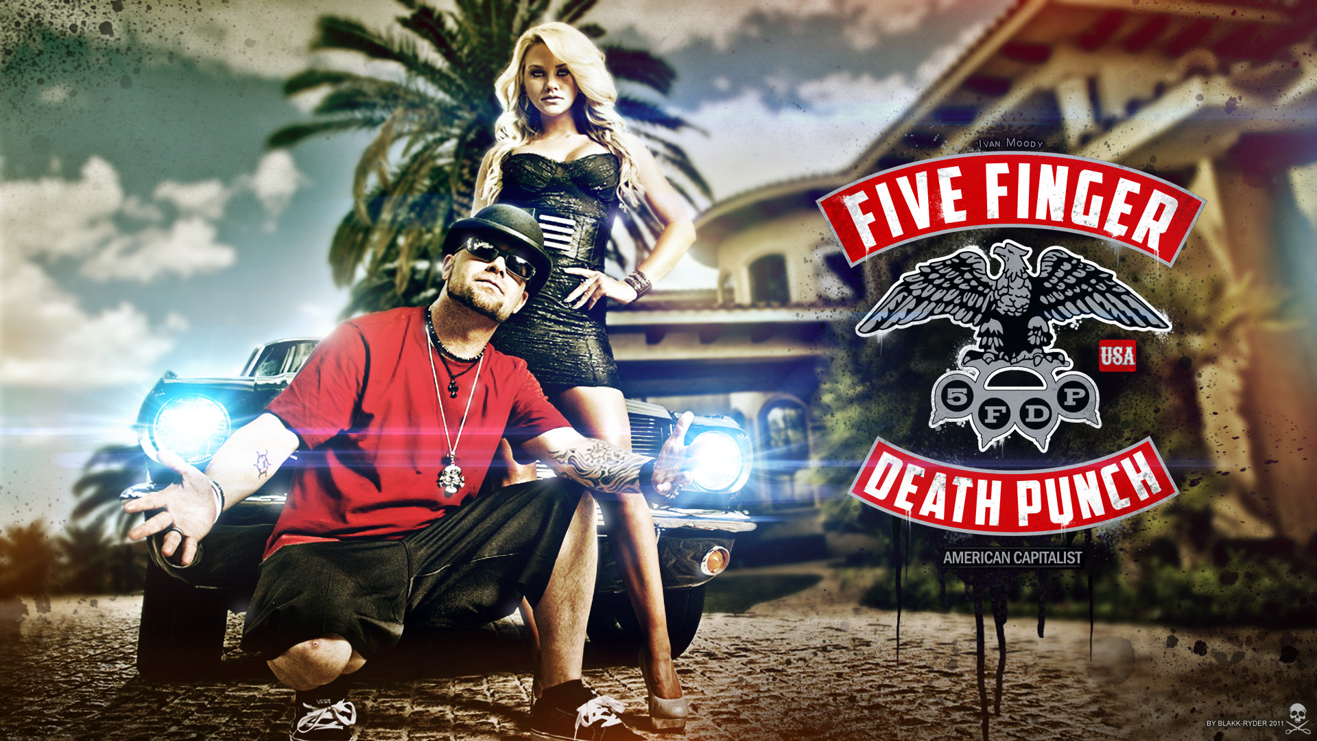 Five death. 5 Finger Death Punch American Capitalist. Five finger Death Punch American Capitalist 2011. FFDP обои. Five finger Death Punch American Capitalist альбом.