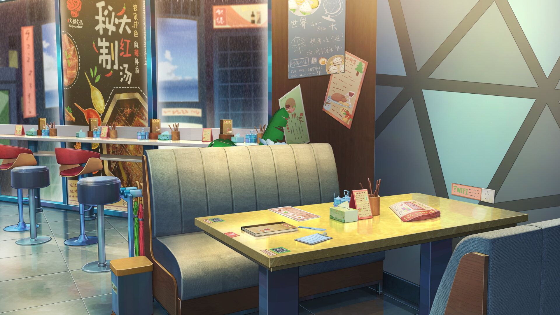 Mobile wallpaper: Anime, Room, Classroom, 988553 download the