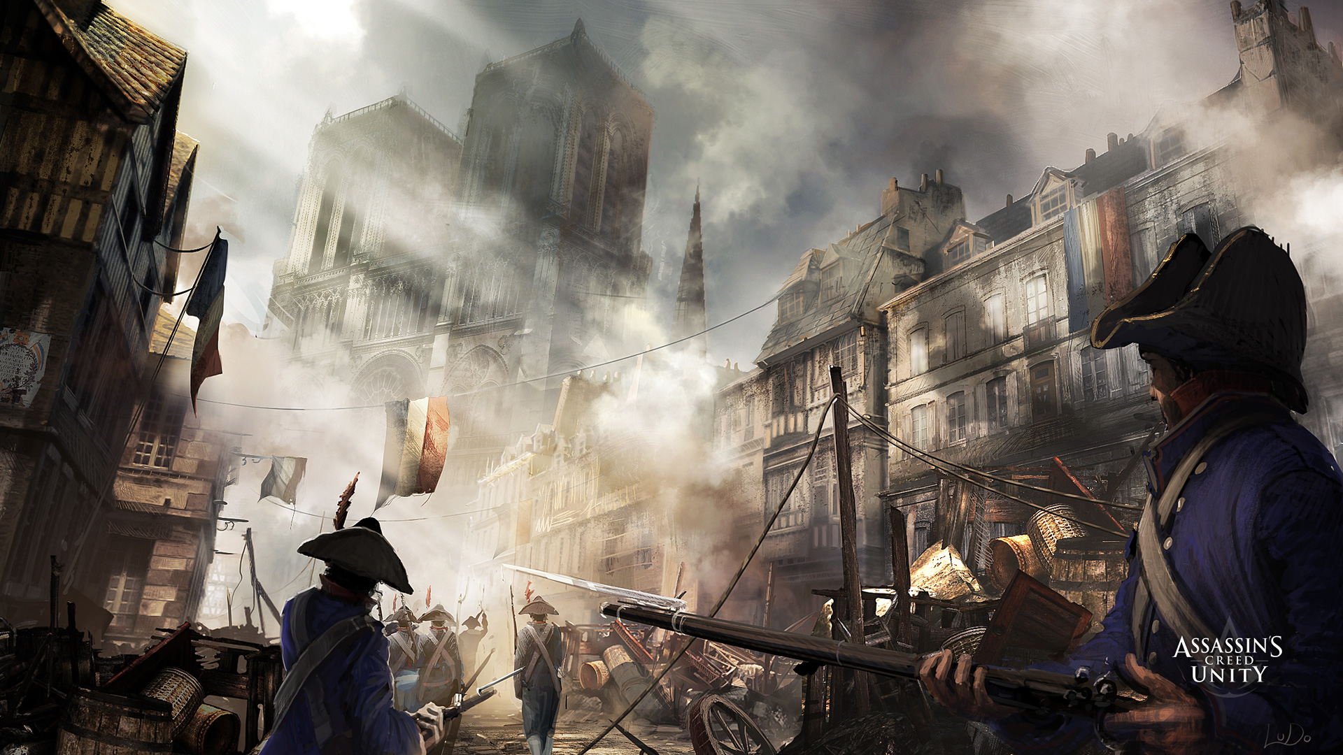 video game, assassin's creed: unity, assassin's creed Desktop home screen Wallpaper