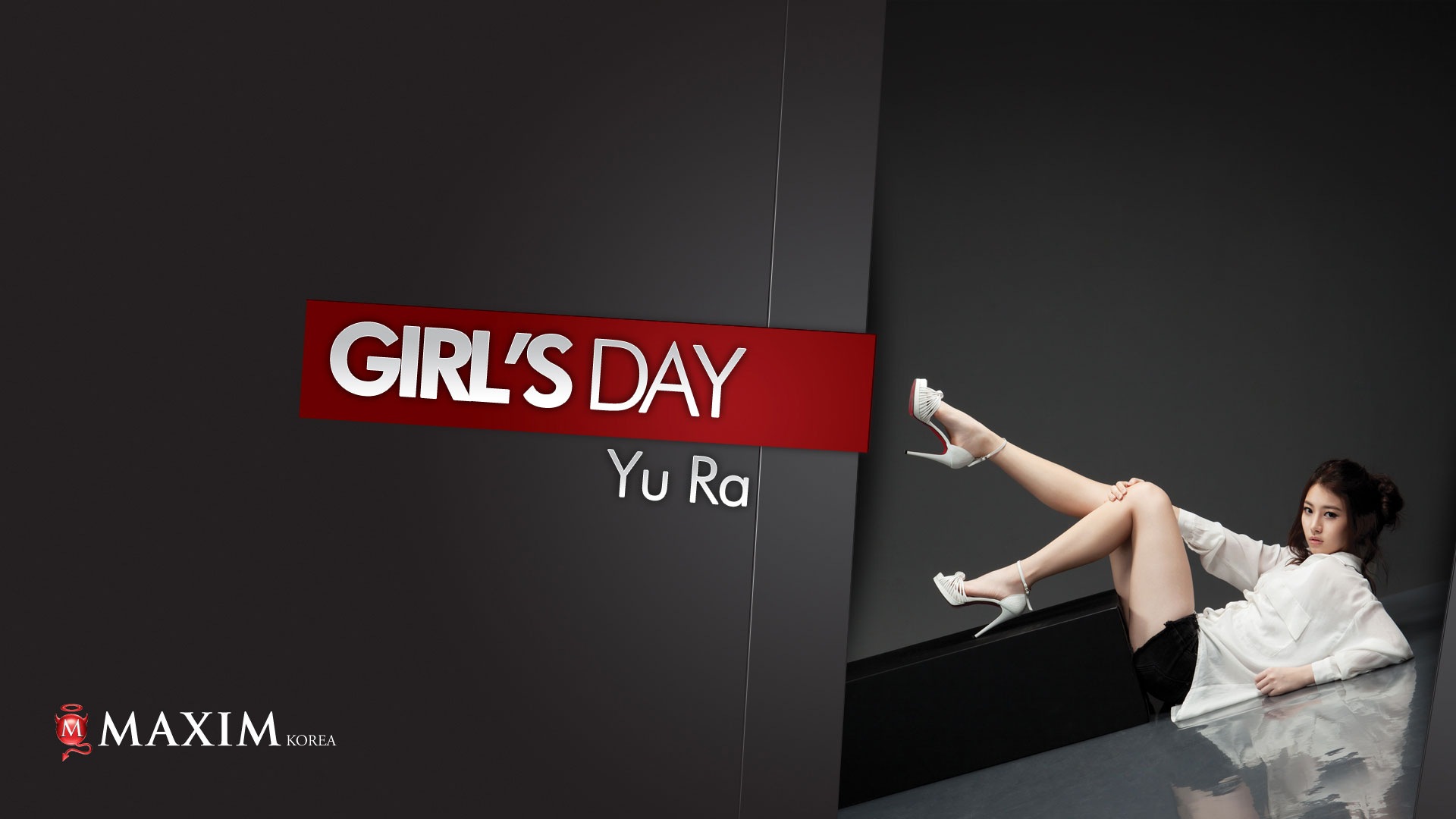 Ю май ту. Girl's Day Yura. Girls Day Юра. Maxim Korea. Мина герлз Дэй.