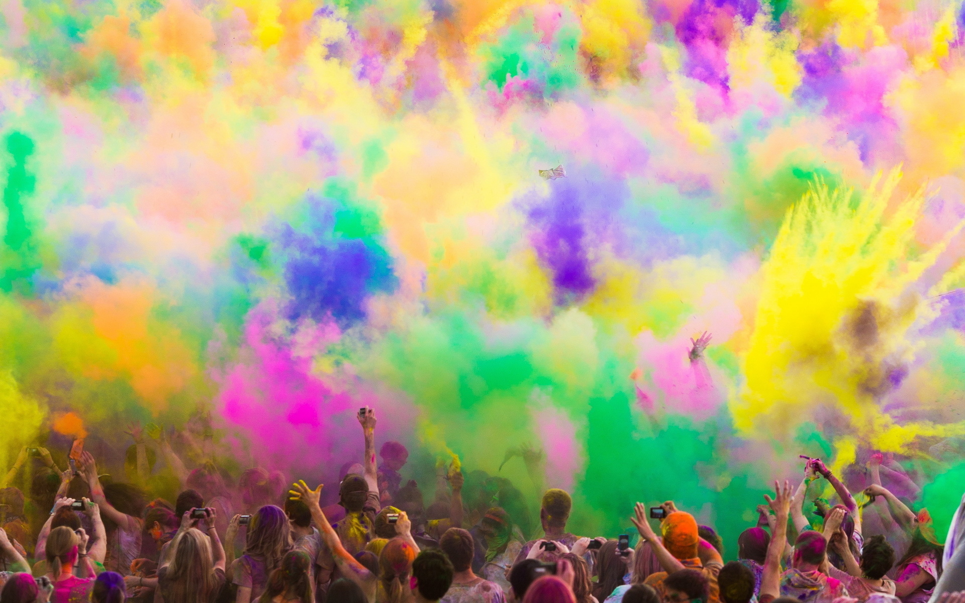 holi, people, holiday, colors phone wallpaper