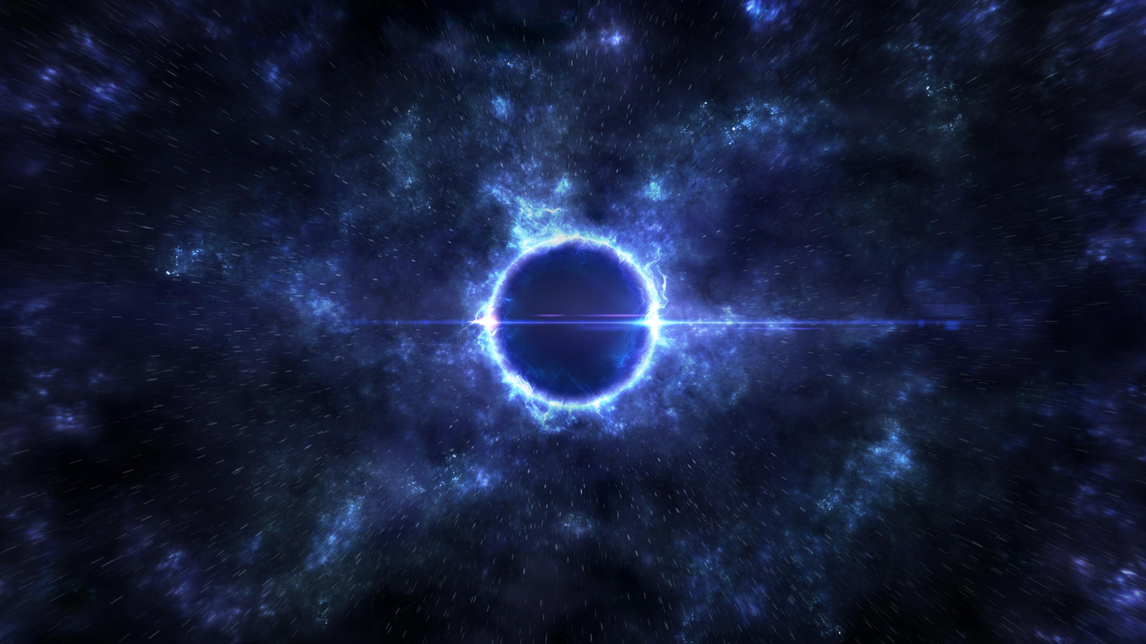 black hole, sci fi, space Panoramic Wallpaper
