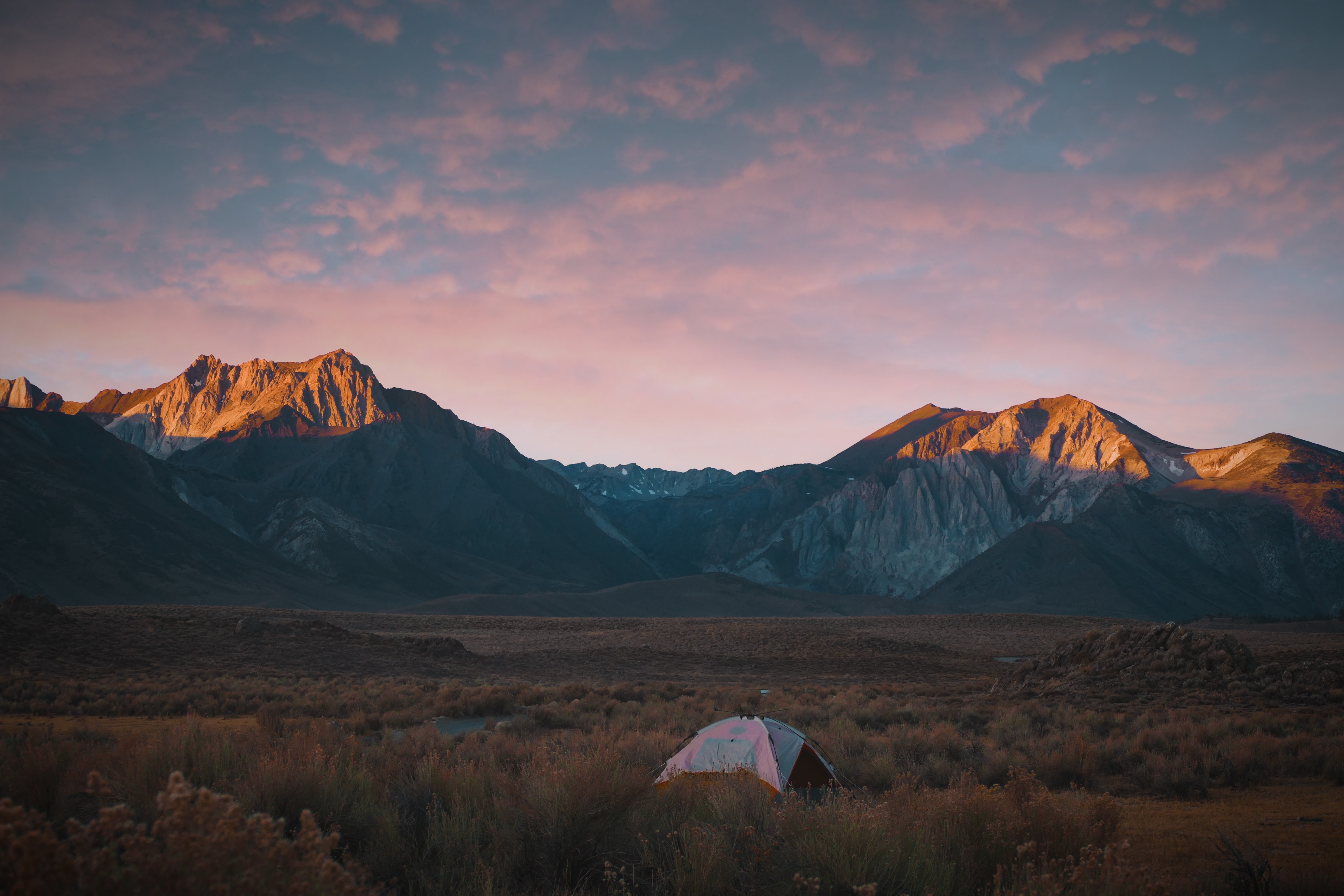 Free download wallpaper Mountains, Nature, Campsite, Tent, Camping, Landscape on your PC desktop