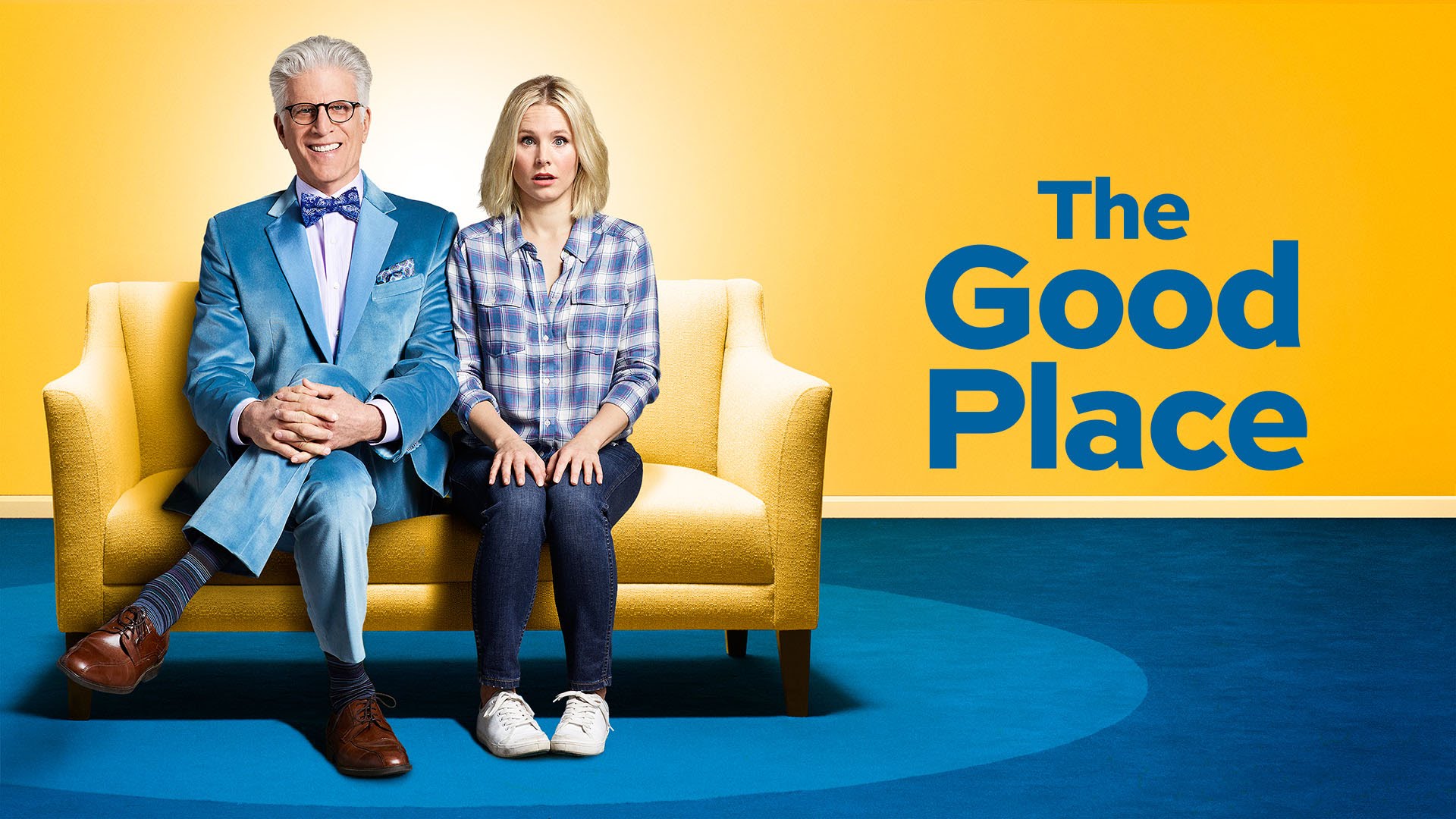 The good place 1. Кристен Белл the good place. The good place сериал. The good place Постер. В лучшем мире сериал Постер.