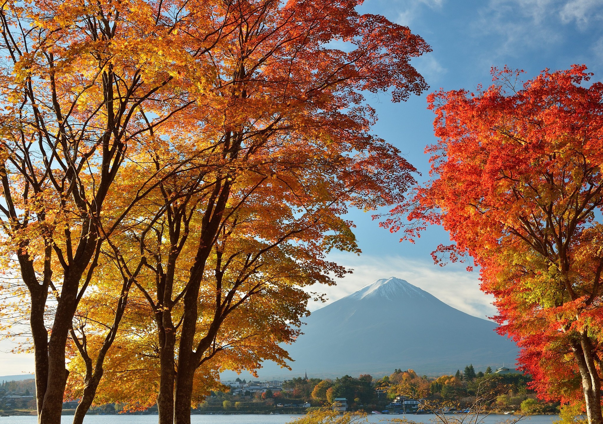 無料モバイル壁紙富士山, 日本, 火山, 秋, 山, 地球をダウンロードします。