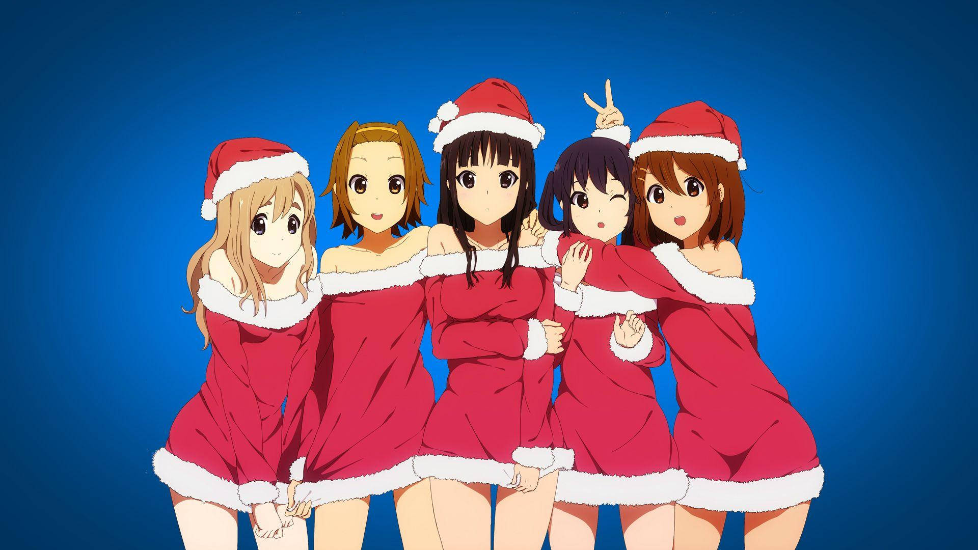 Baixar papel de parede para celular de Anime, Natal, Garota gratuito.