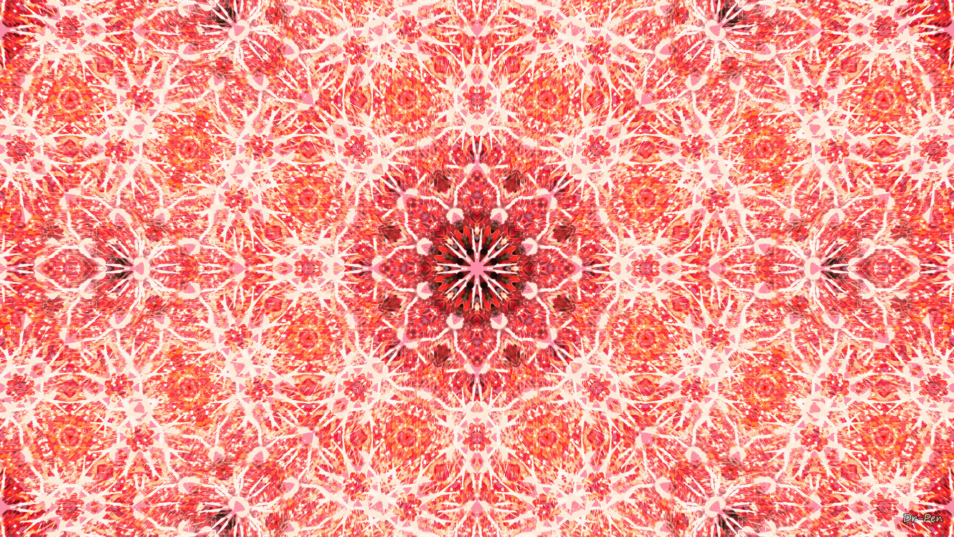 abstract, pattern, mandala, manipulation HD wallpaper