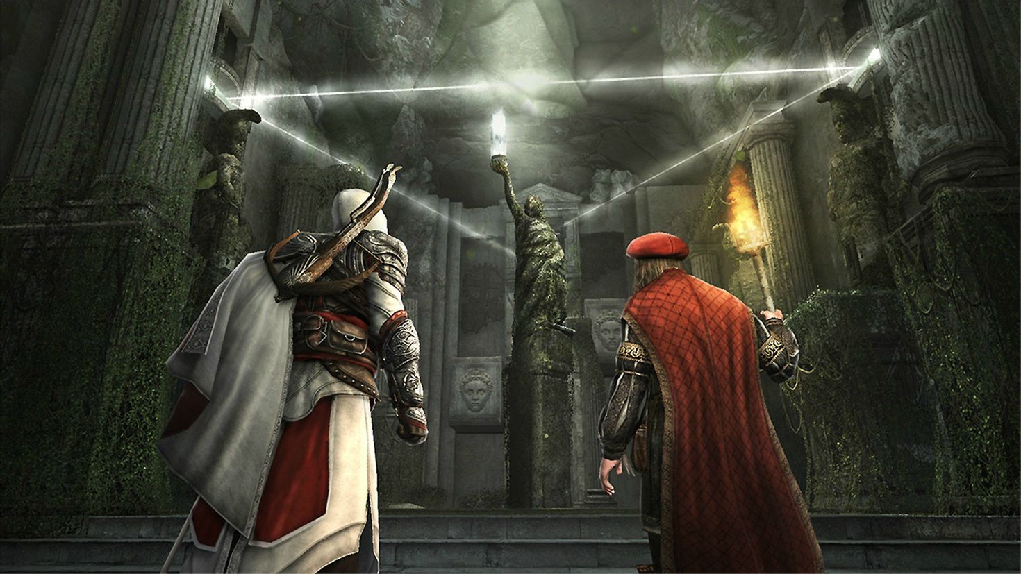 Ассасин братство. Константин Assassins Creed Brotherhood. Assassin's Creed: Brotherhood (2011). Храм Пифагора Assassins Creed Brotherhood. Assassins Creed 2 Brotherhood проныра.