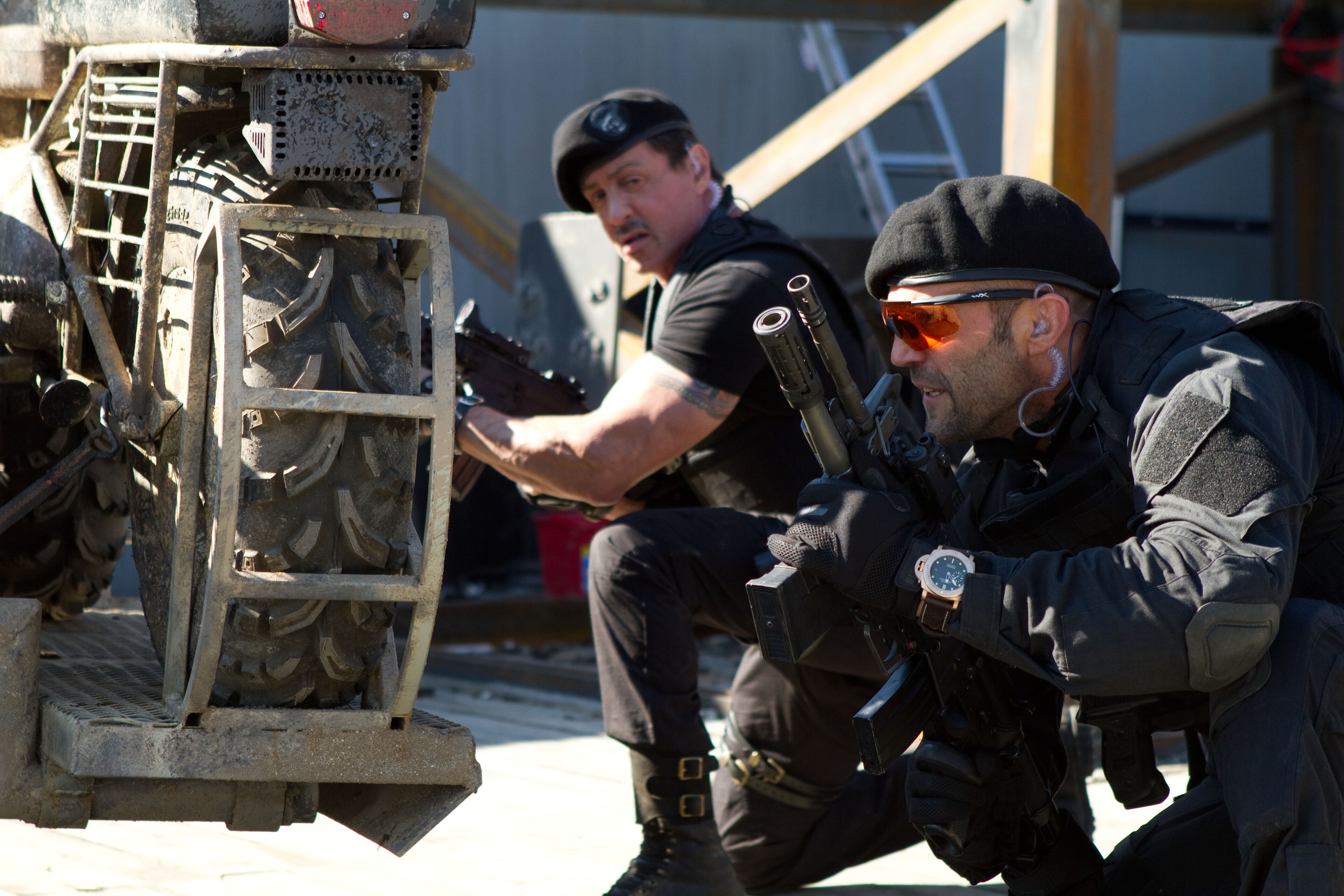 movie, the expendables 2, barney ross, jason statham, lee christmas, sylvester stallone, the expendables