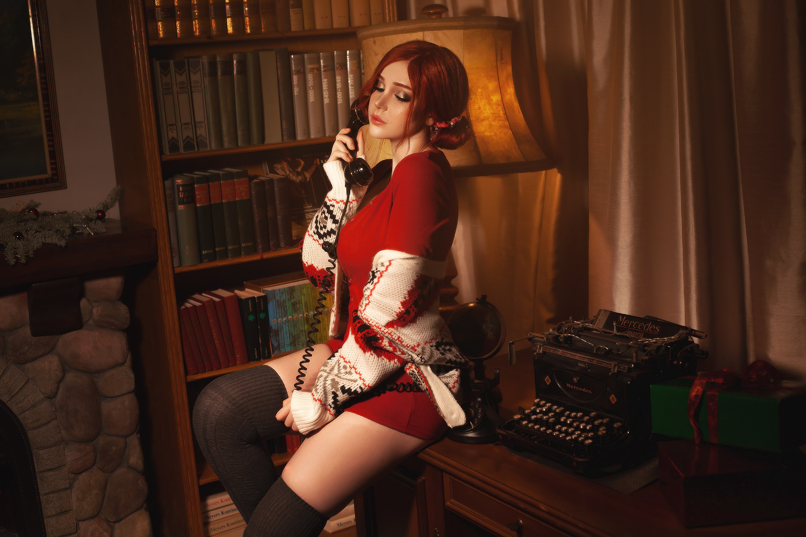 Triss merigold the witcher 3 3d model фото 81