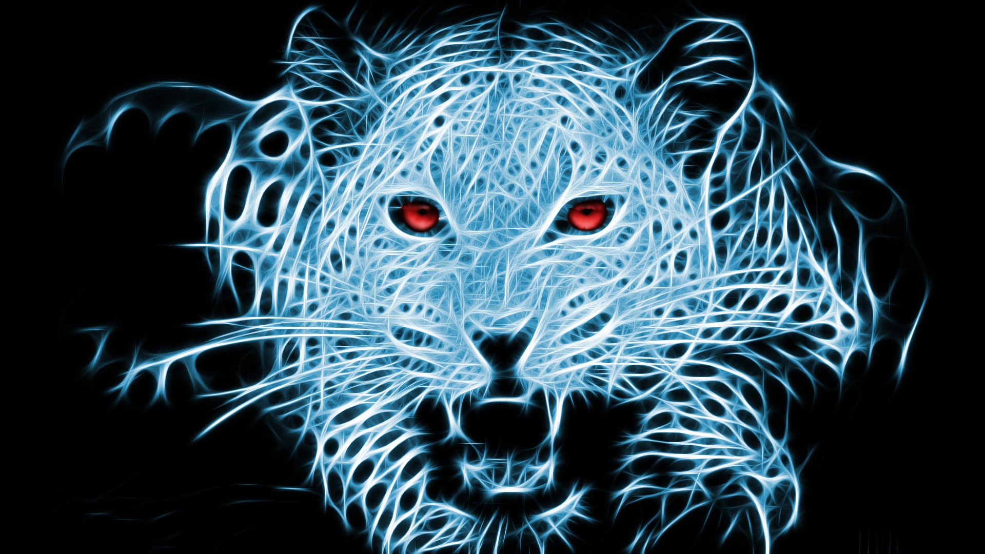 Неоновый леопард