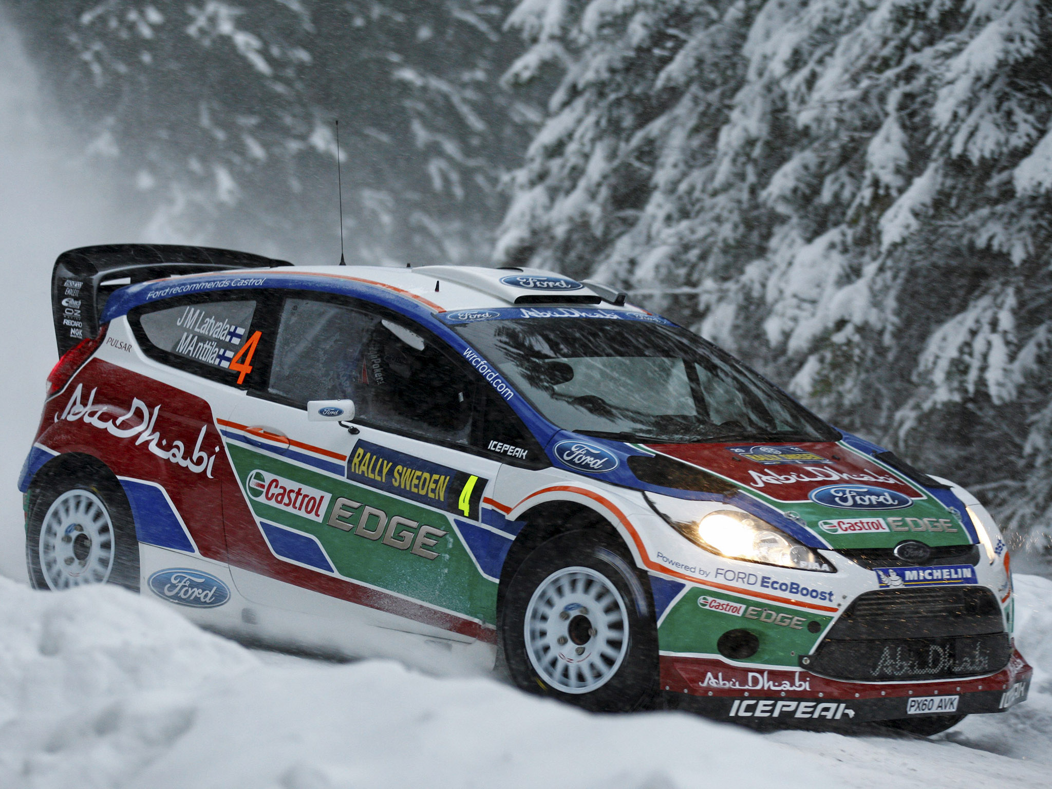 Ford Fiesta RS WRC РѕР±РѕРё