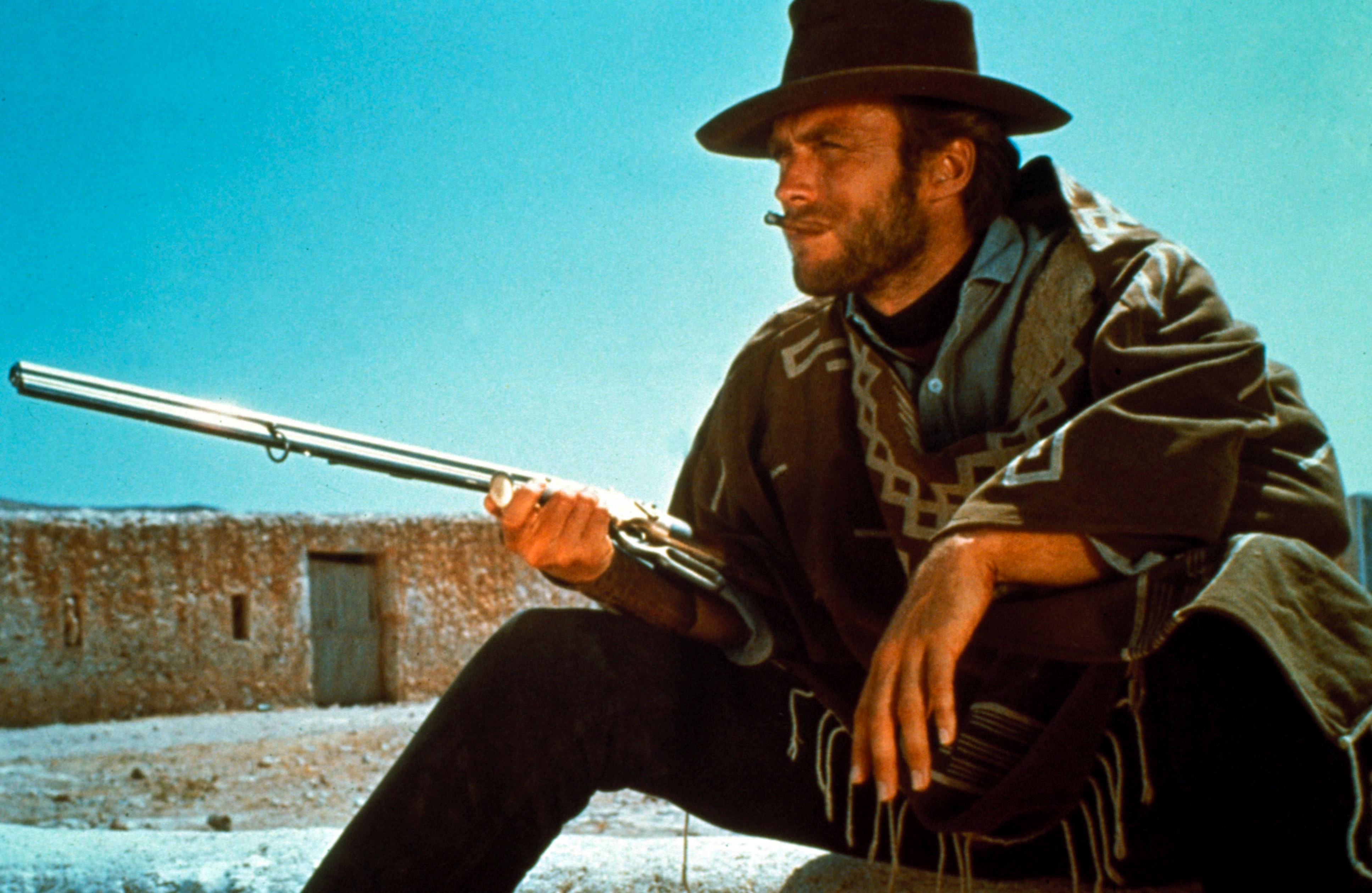 western, movie, for a few dollars more, clint eastwood